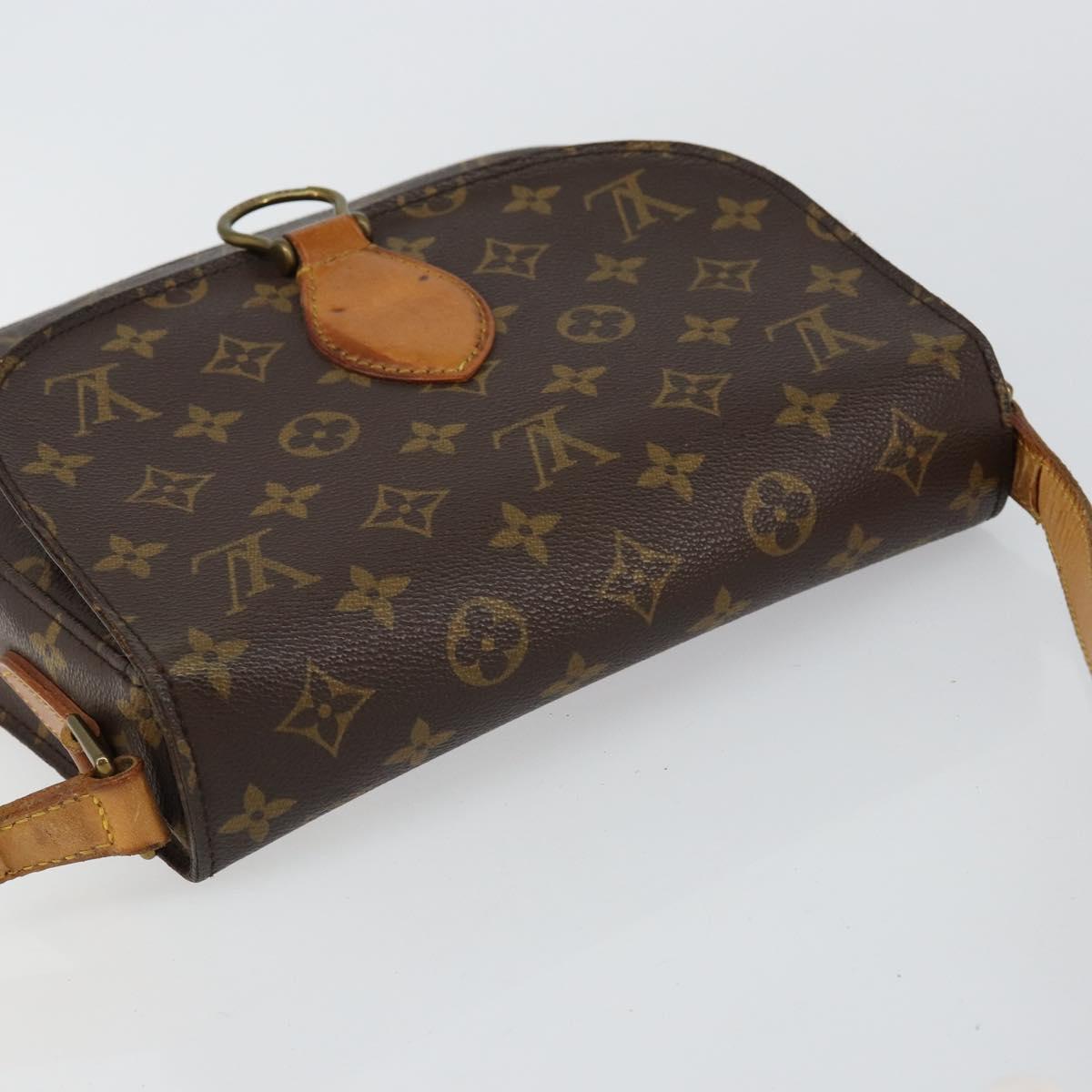 LOUIS VUITTON Monogram Saint Cloud GM Shoulder Bag M51242 LV Auth 146401