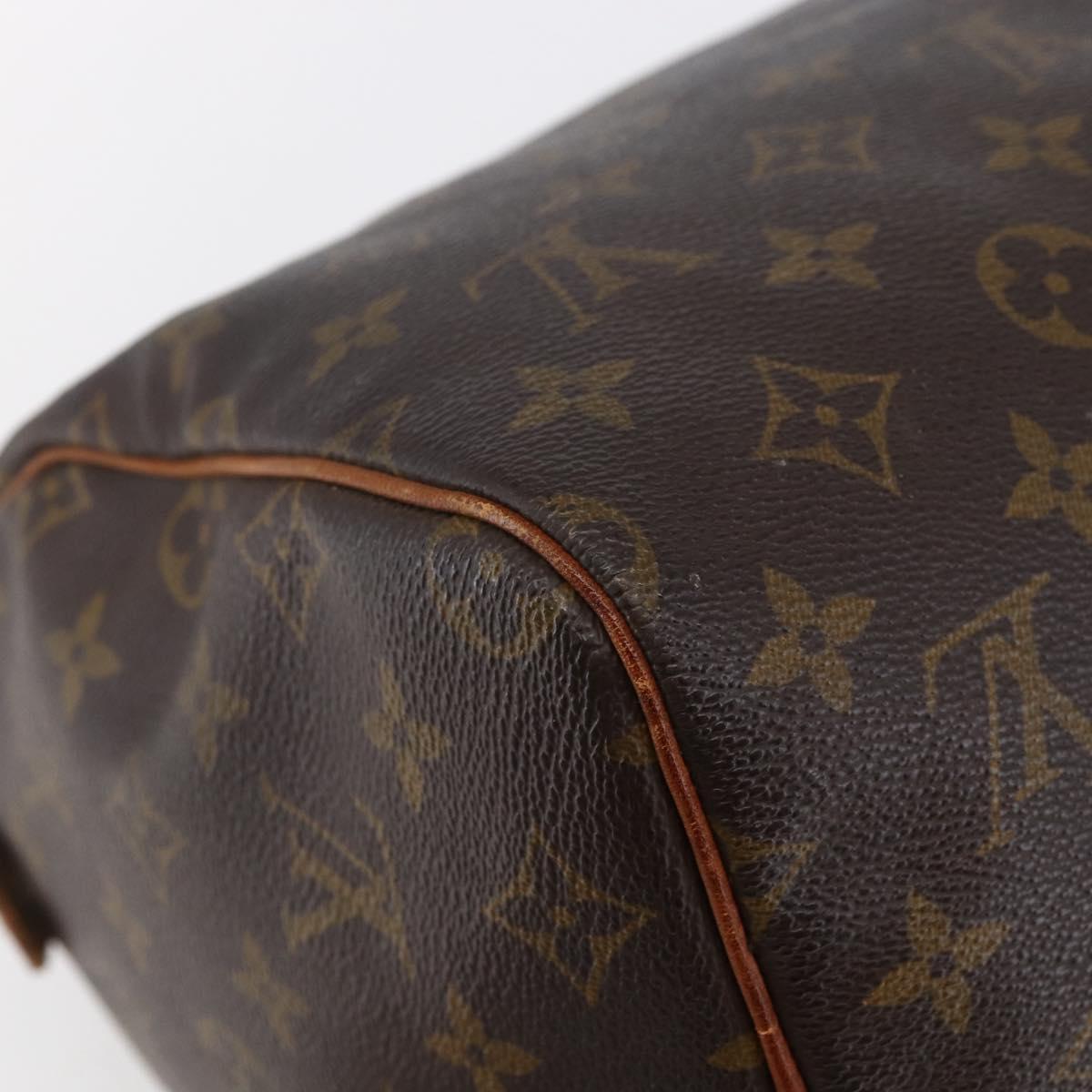 LOUIS VUITTON Monogram Speedy 30 Hand Bag M41526 LV Auth 146407