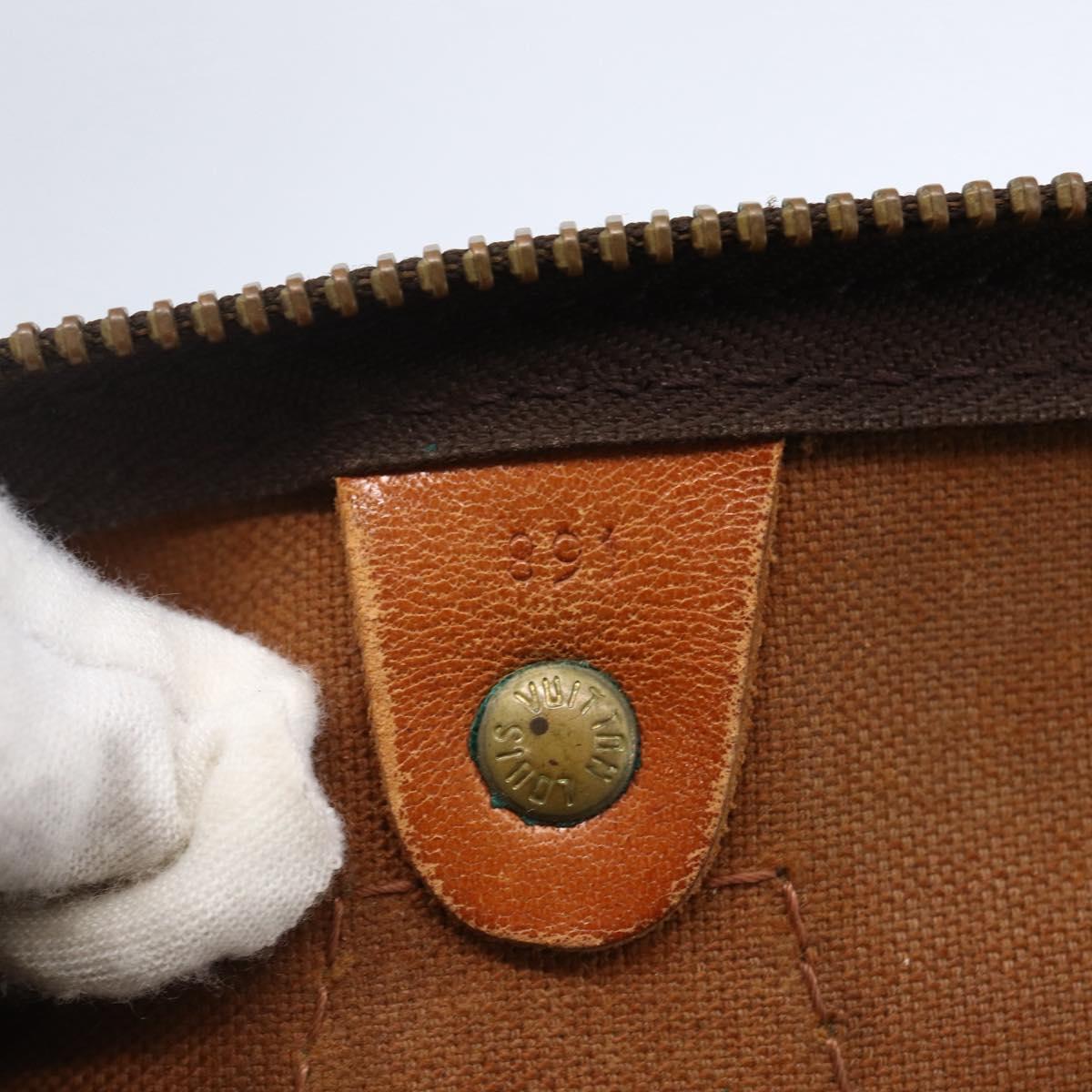 LOUIS VUITTON Monogram Speedy 30 Hand Bag M41526 LV Auth 146407