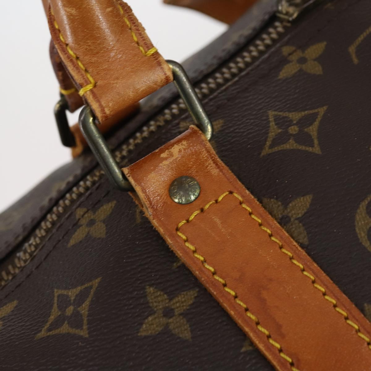 LOUIS VUITTON Monogram Keepall 60 Boston Bag M41422 LV Auth 146409