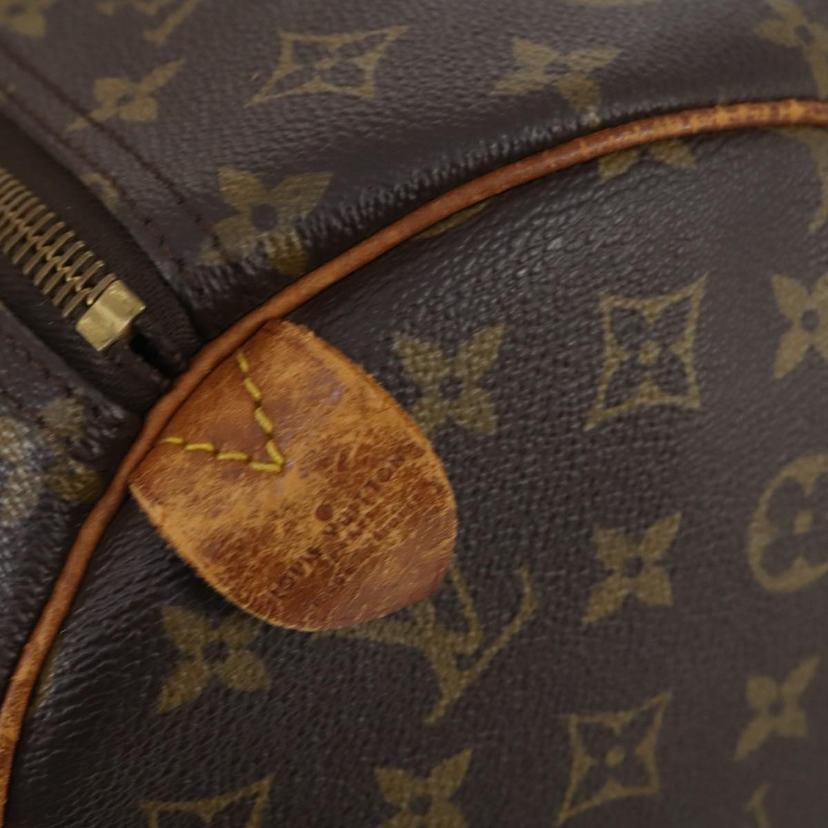 LOUIS VUITTON Monogram Keepall 60 Boston Bag M41422 LV Auth 146409