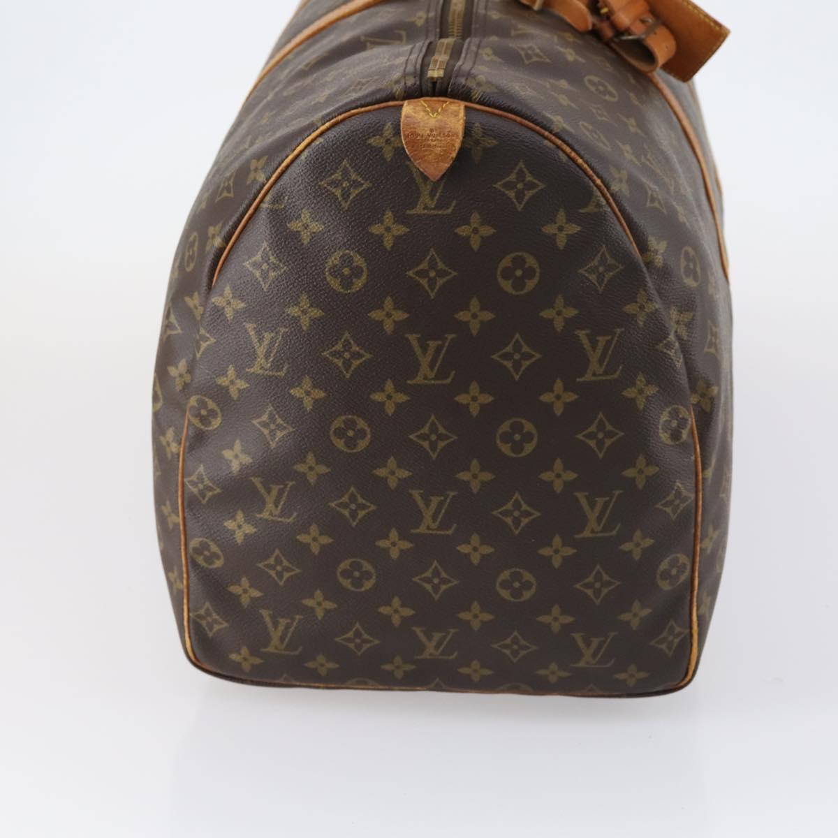 LOUIS VUITTON Monogram Keepall 60 Boston Bag M41422 LV Auth 146409