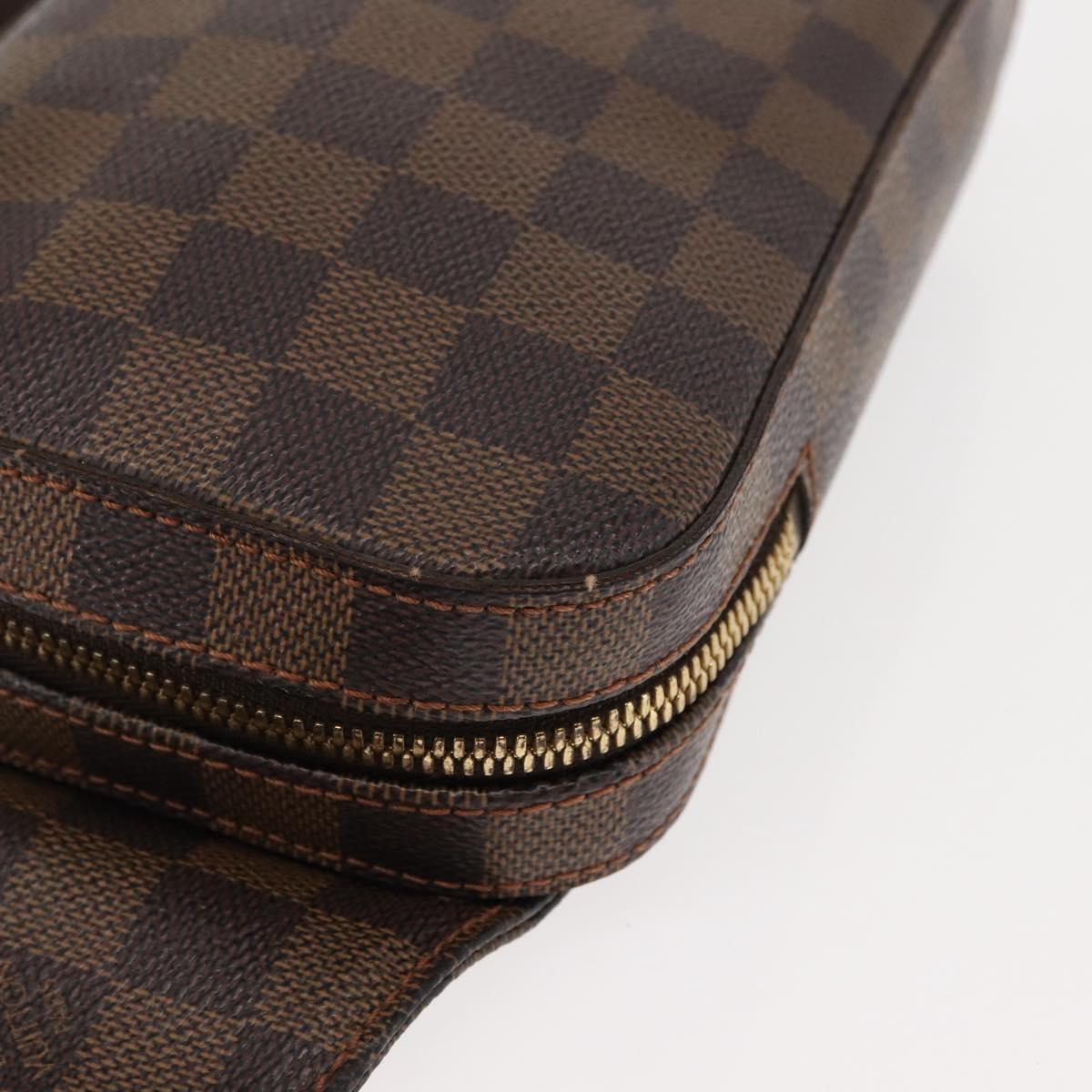 LOUIS VUITTON Damier Ebene Geronimos Shoulder Bag N51994 LV Auth 146410