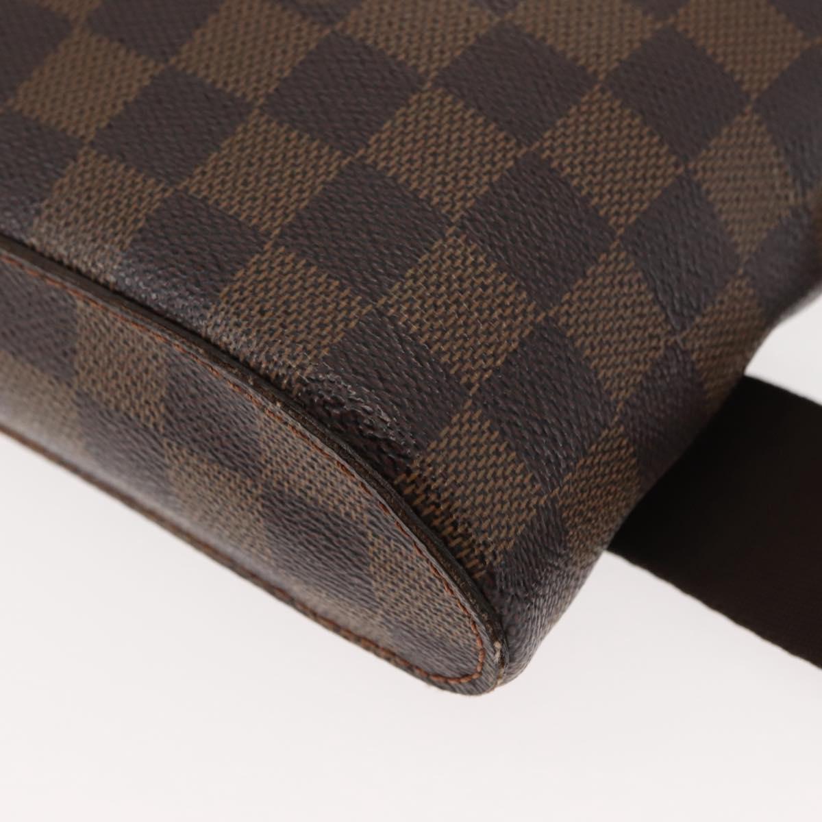 LOUIS VUITTON Damier Ebene Geronimos Shoulder Bag N51994 LV Auth 146410