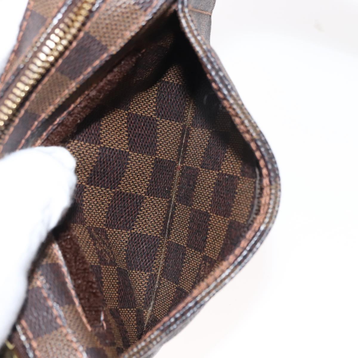 LOUIS VUITTON Damier Ebene Geronimos Shoulder Bag N51994 LV Auth 146410
