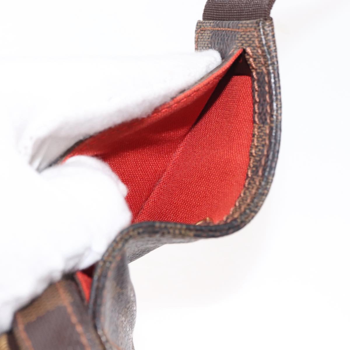 LOUIS VUITTON Damier Ebene Geronimos Shoulder Bag N51994 LV Auth 146410