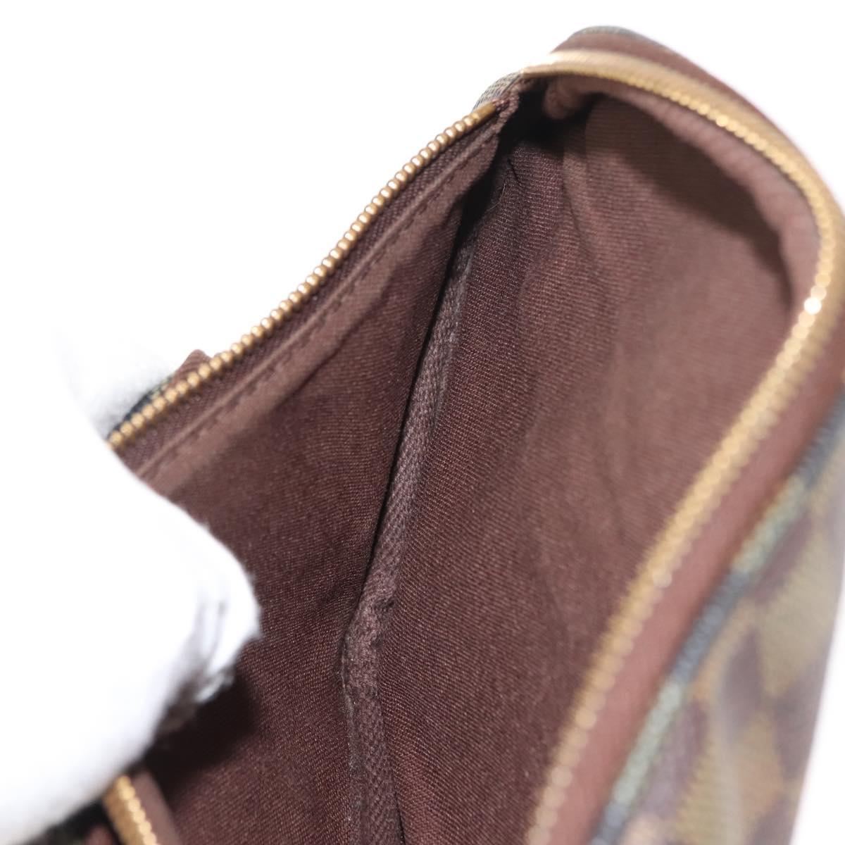 LOUIS VUITTON Damier Ebene Bum Bag Melville Waist bag N51172 LV Auth 146411