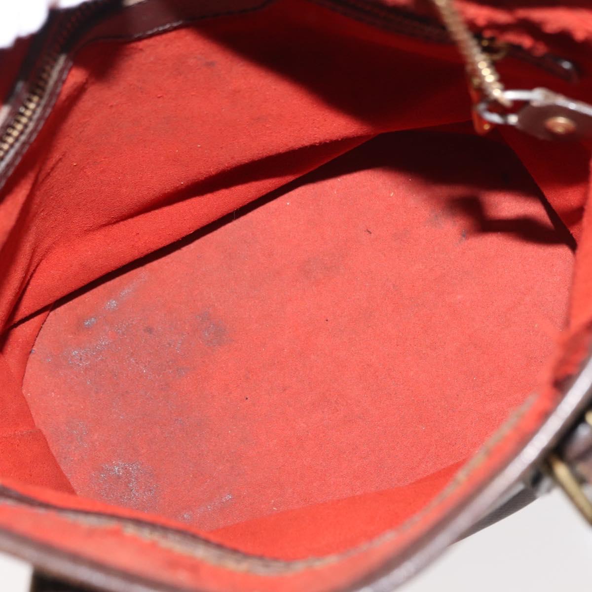 LOUIS VUITTON Damier Ebene Marais Shoulder Bag N42240 LV Auth 146455