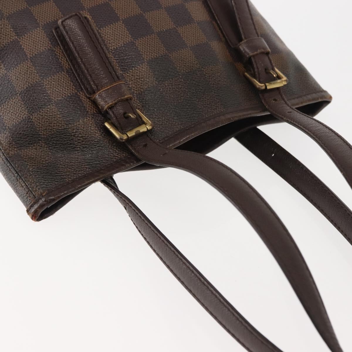 LOUIS VUITTON Damier Ebene Marais Shoulder Bag N42240 LV Auth 146455