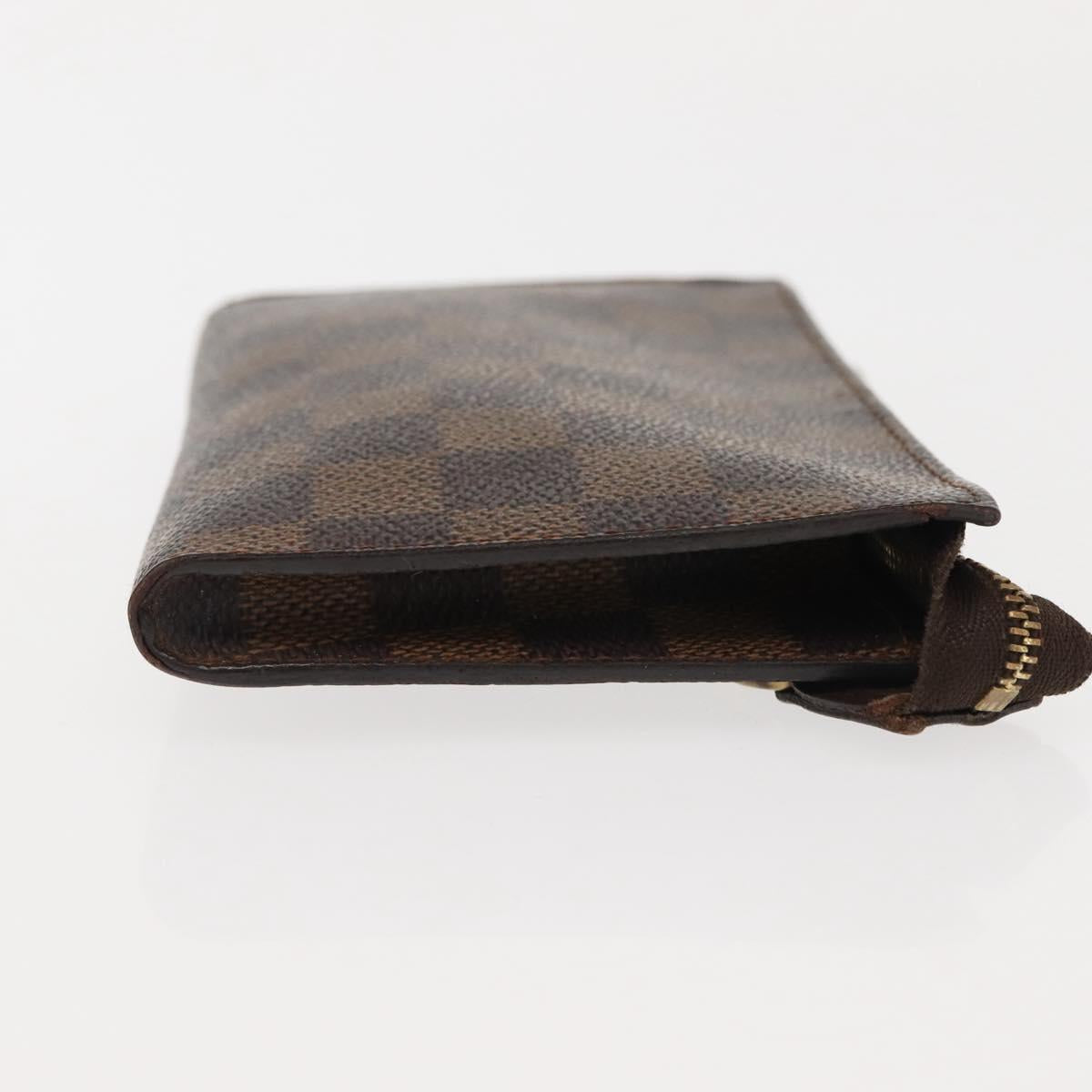 LOUIS VUITTON Damier Ebene Marais Pouch Pouch LV Auth 146456