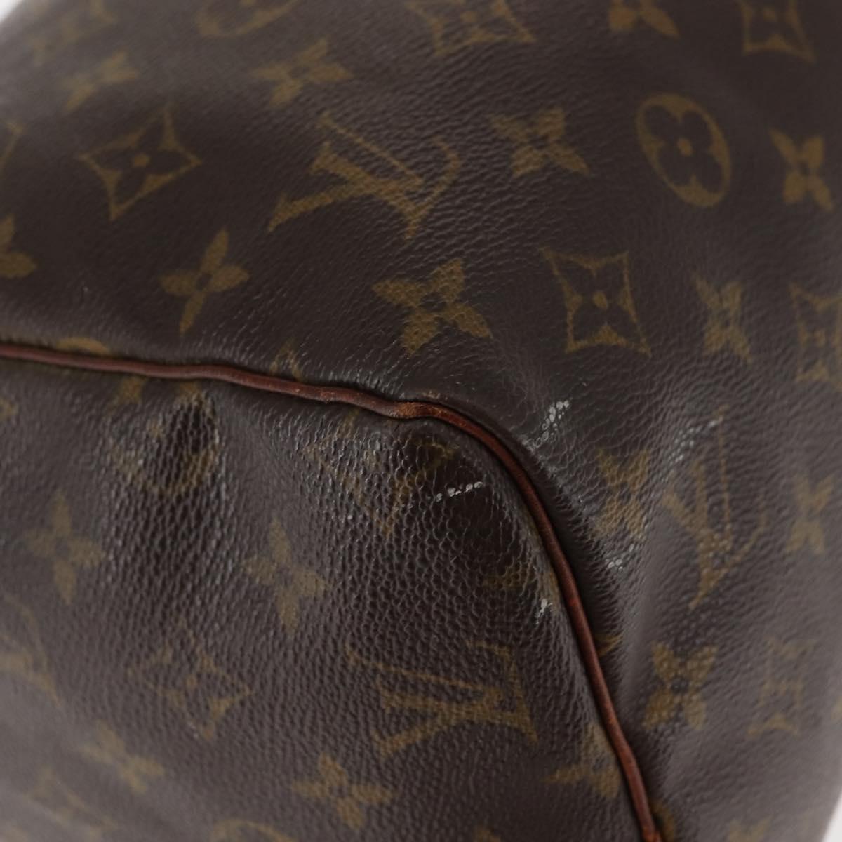 LOUIS VUITTON Monogram Speedy 30 Hand Bag M41526 LV Auth 146458