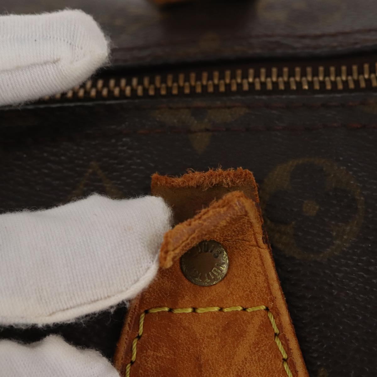 LOUIS VUITTON Monogram Speedy 30 Hand Bag M41526 LV Auth 146458