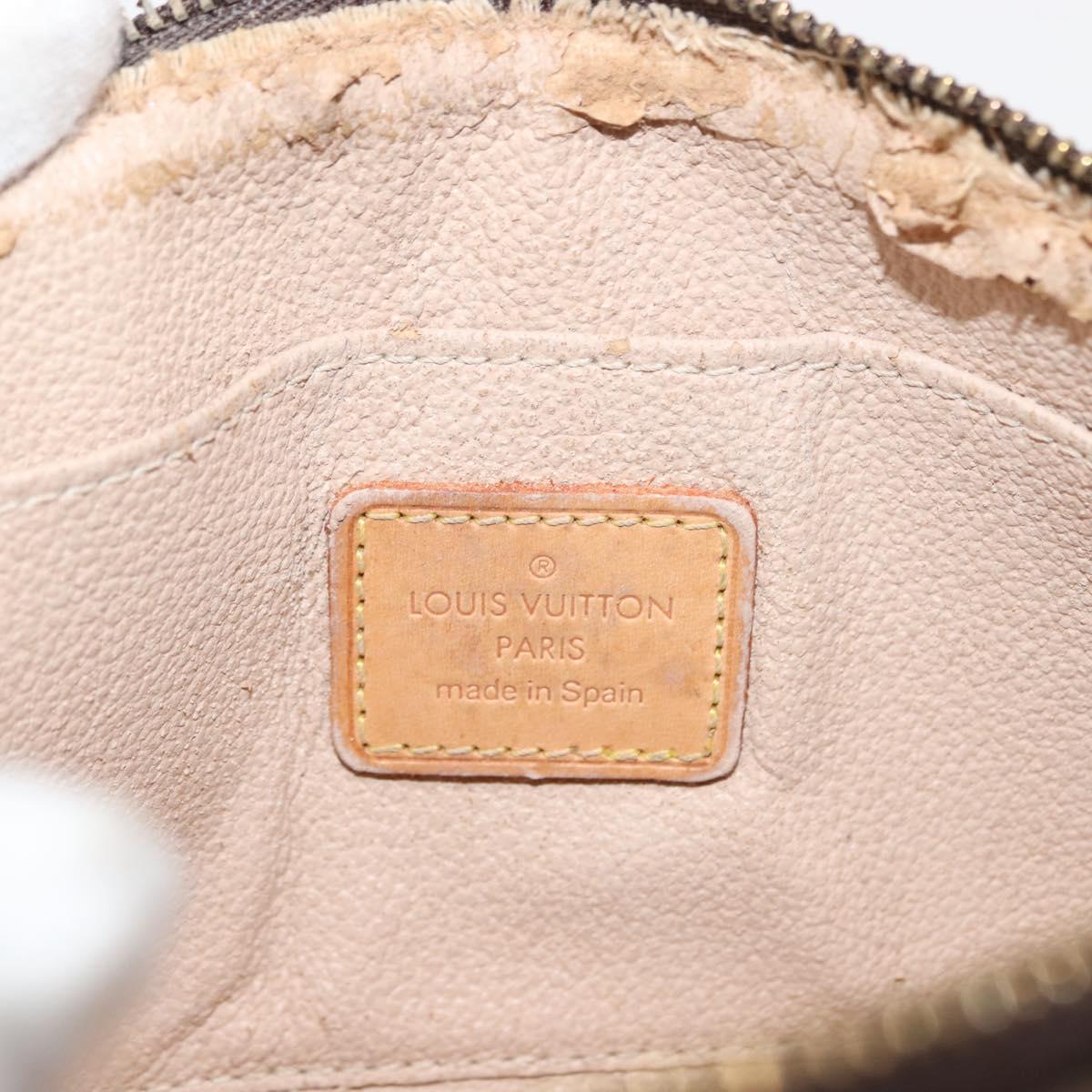 LOUIS VUITTON Monogram Pochette Cosmetic PM Cosmetic Pouch M47515 LV Auth 146459