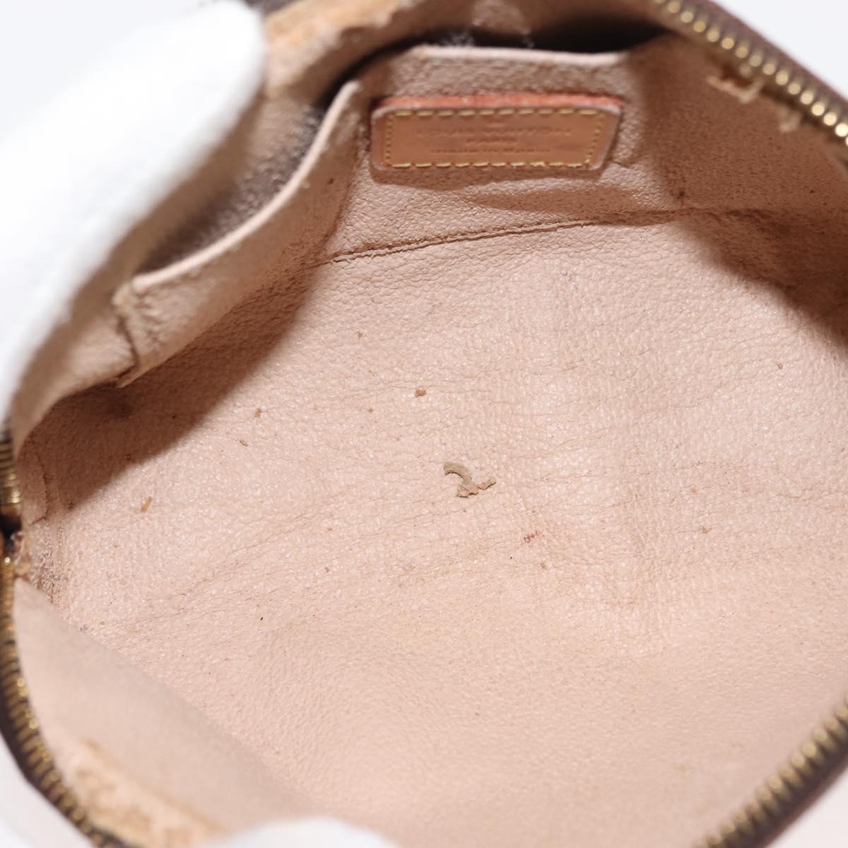 LOUIS VUITTON Monogram Pochette Cosmetic PM Cosmetic Pouch M47515 LV Auth 146459