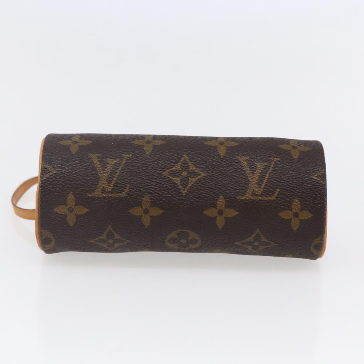 LOUIS VUITTON Monogram Papillon Pouch LV Auth 146462