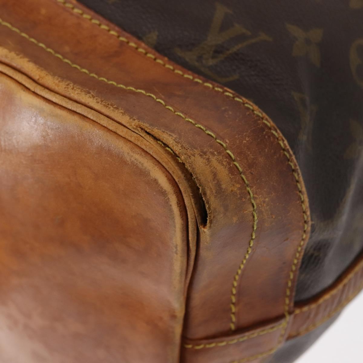 LOUIS VUITTON Monogram Noe Shoulder Bag M42224 LV Auth 146467