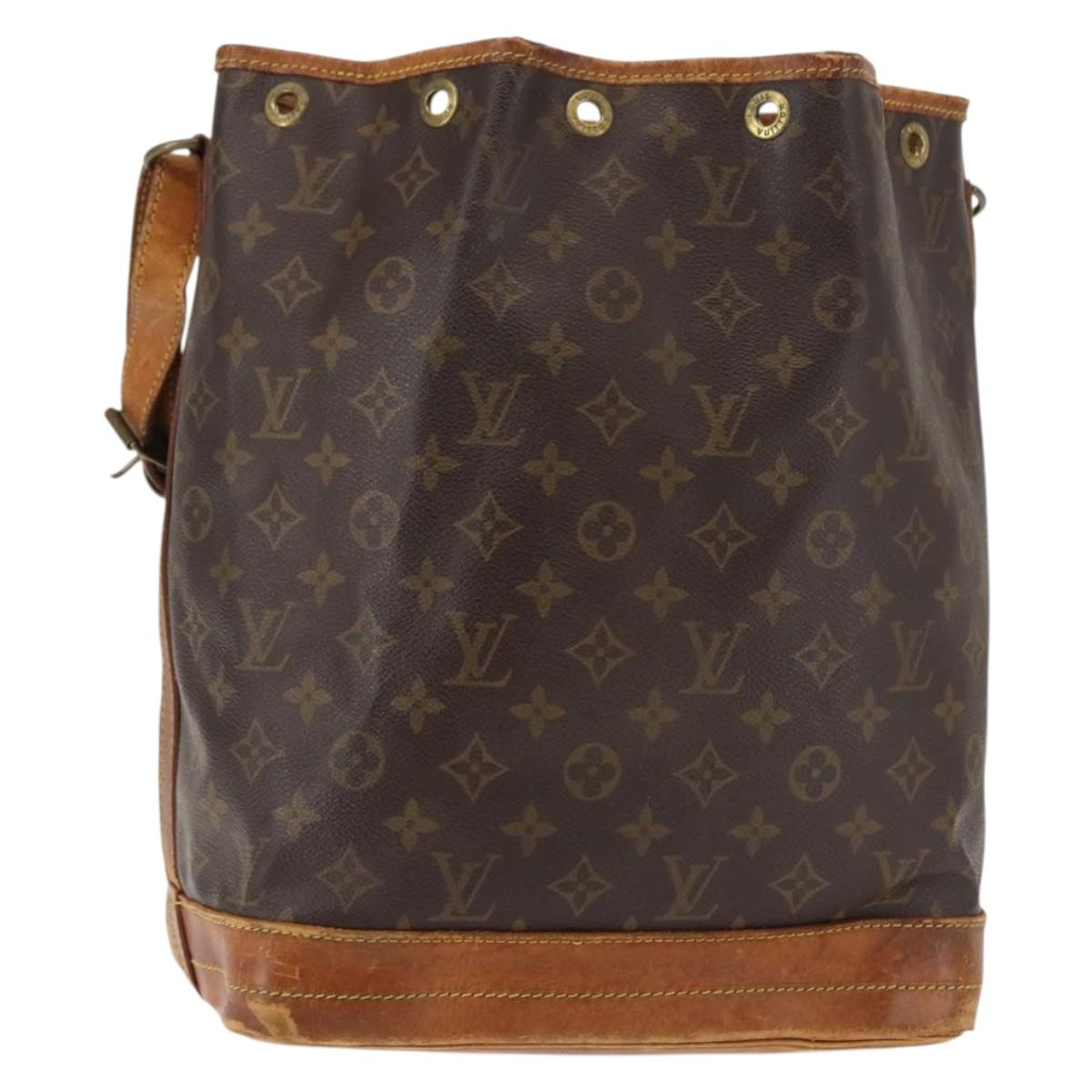 LOUIS VUITTON Monogram Noe Shoulder Bag M42224 LV Auth 146467