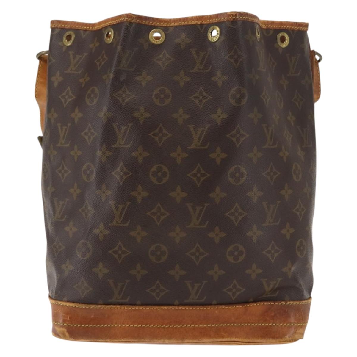 LOUIS VUITTON Monogram Noe Shoulder Bag M42224 LV Auth 146467