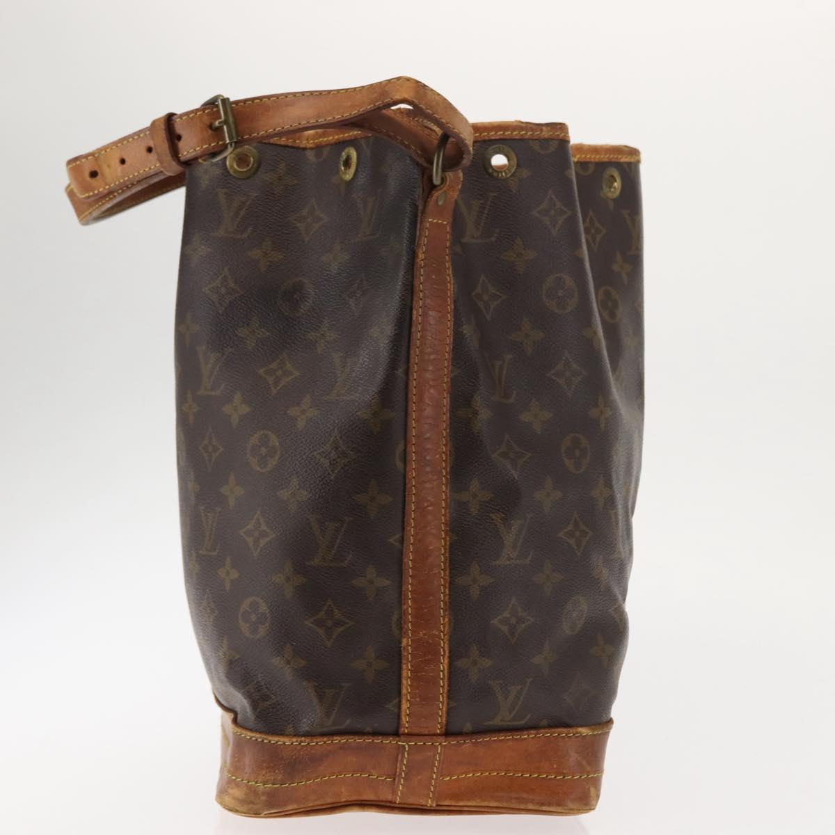 LOUIS VUITTON Monogram Noe Shoulder Bag M42224 LV Auth 146467