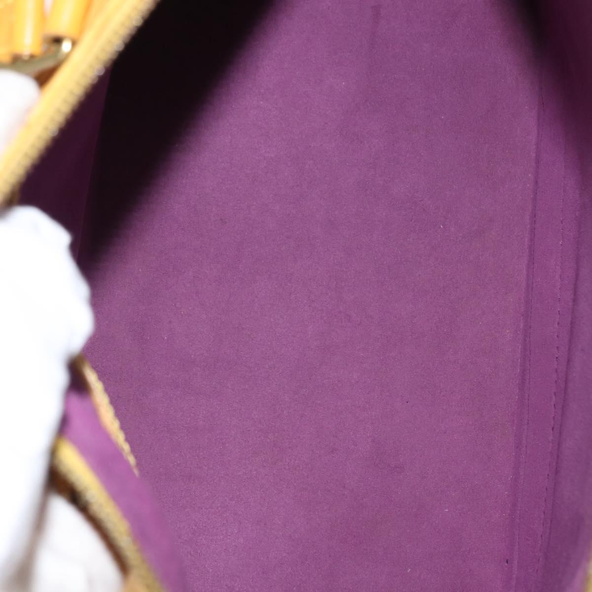 LOUIS VUITTON Epi Alma Hand Bag Yellow M52149 LV Auth 146477