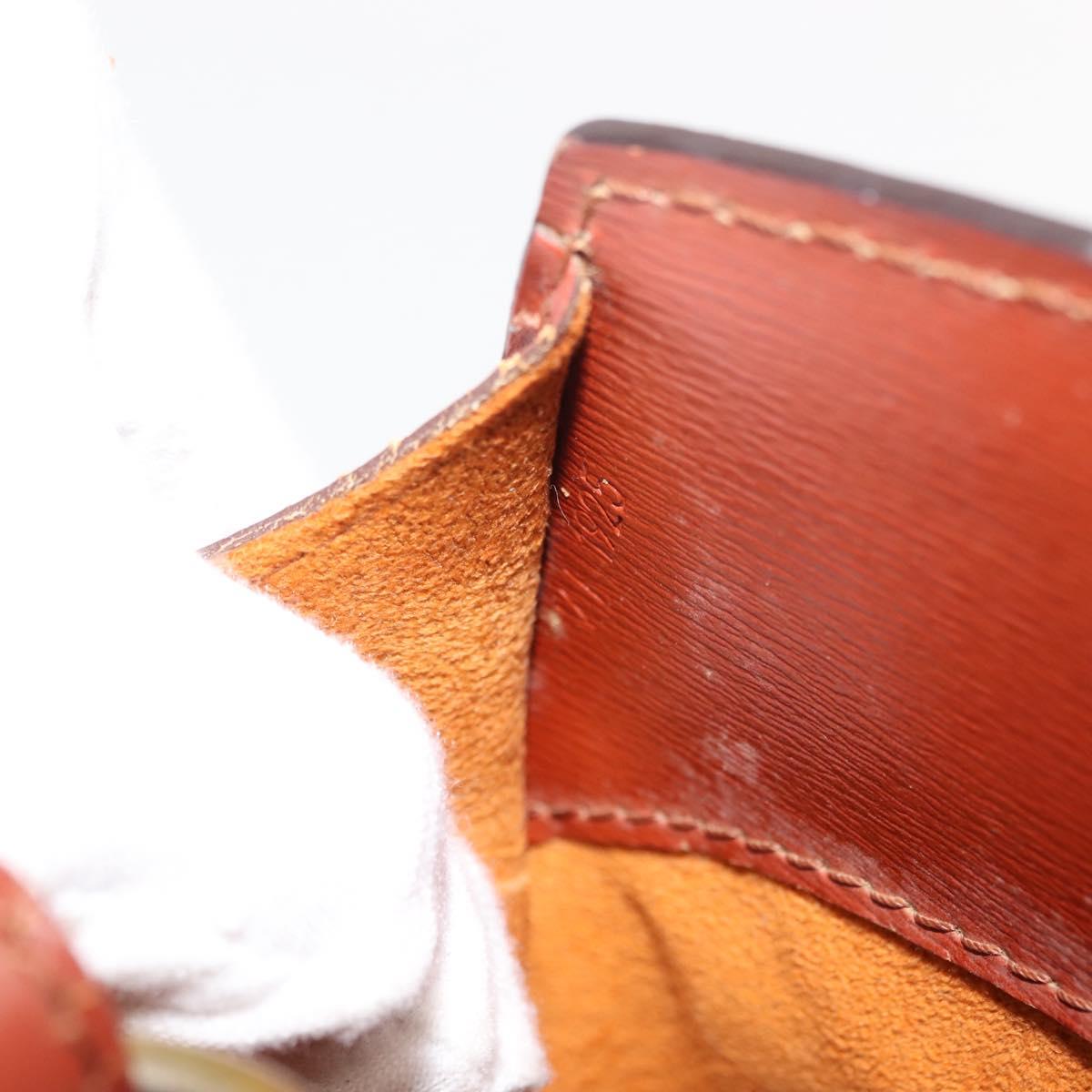 LOUIS VUITTON Epi Cluny Shoulder Bag Brown M52253 LV Auth 146478