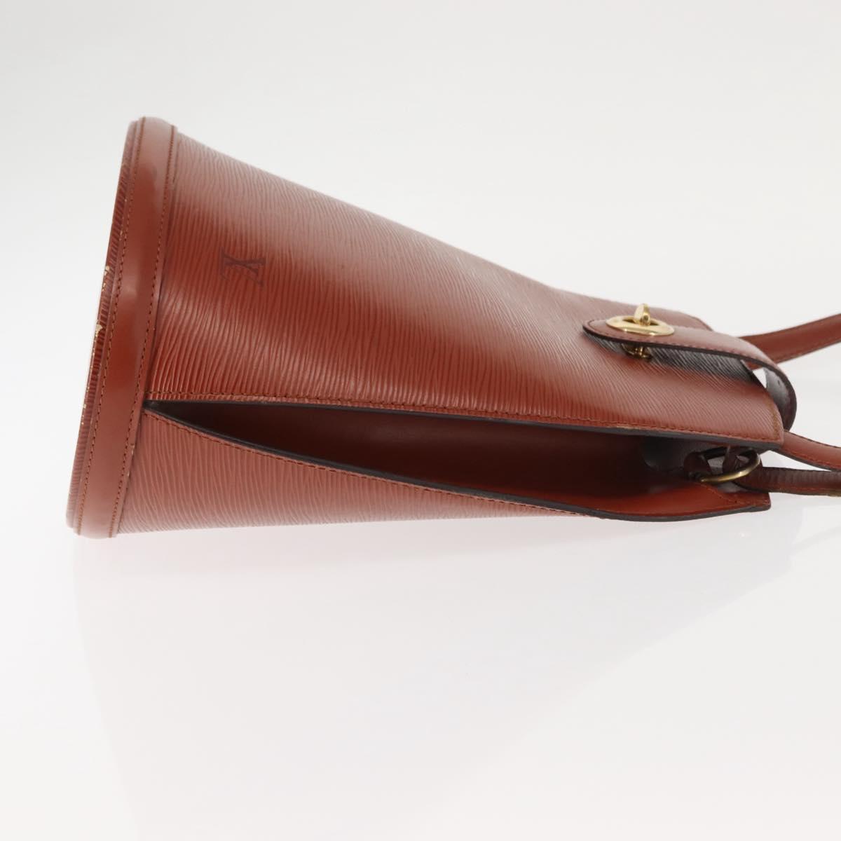 LOUIS VUITTON Epi Cluny Shoulder Bag Brown M52253 LV Auth 146478