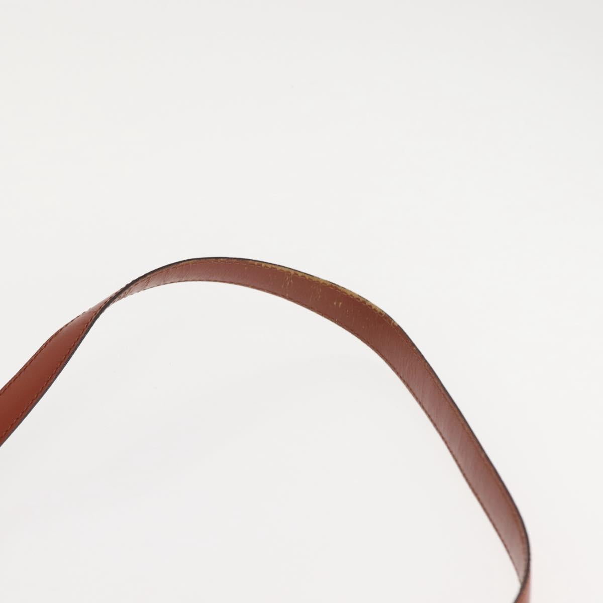 LOUIS VUITTON Epi Cluny Shoulder Bag Brown M52253 LV Auth 146478