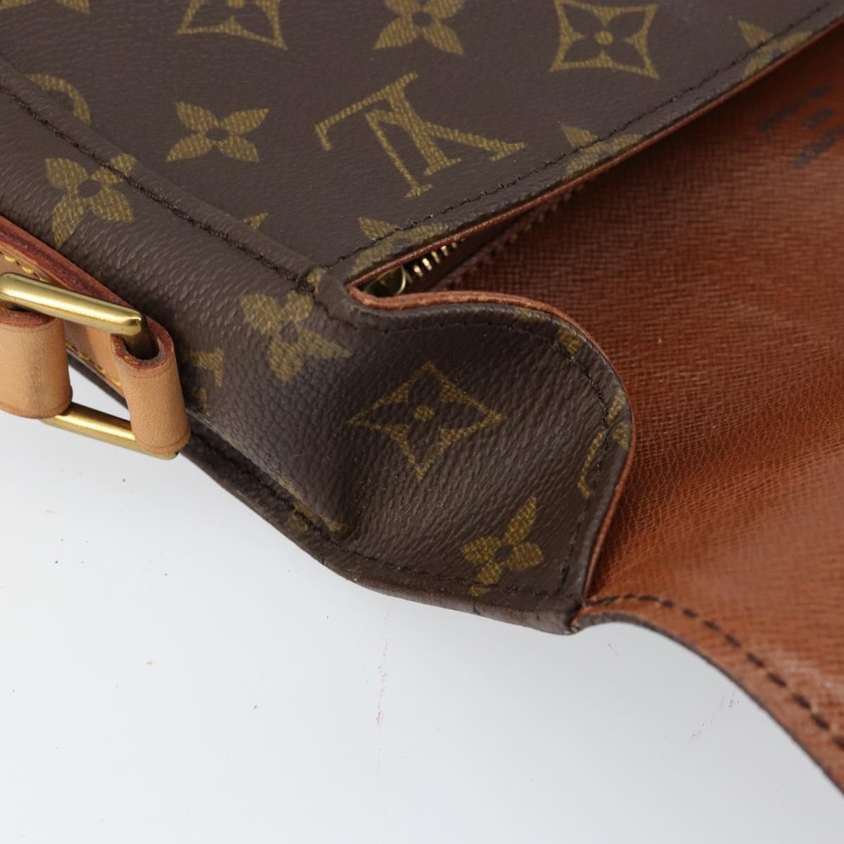 LOUIS VUITTON Monogram Saint Cloud GM Shoulder Bag M51242 LV Auth 146497