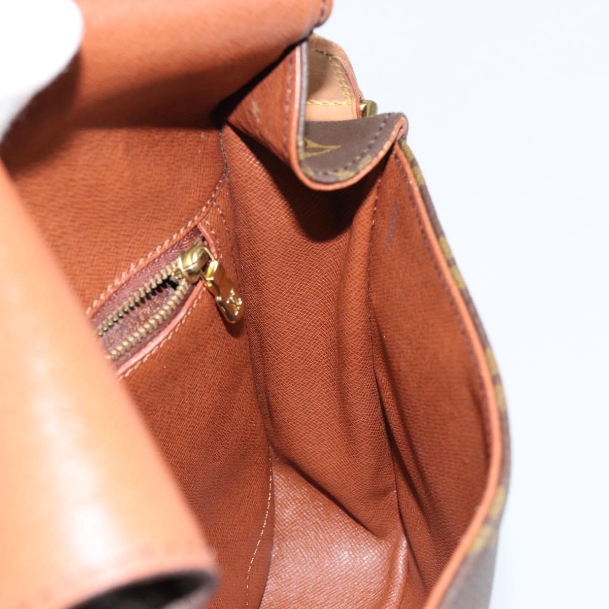 LOUIS VUITTON Monogram Saint Cloud GM Shoulder Bag M51242 LV Auth 146497