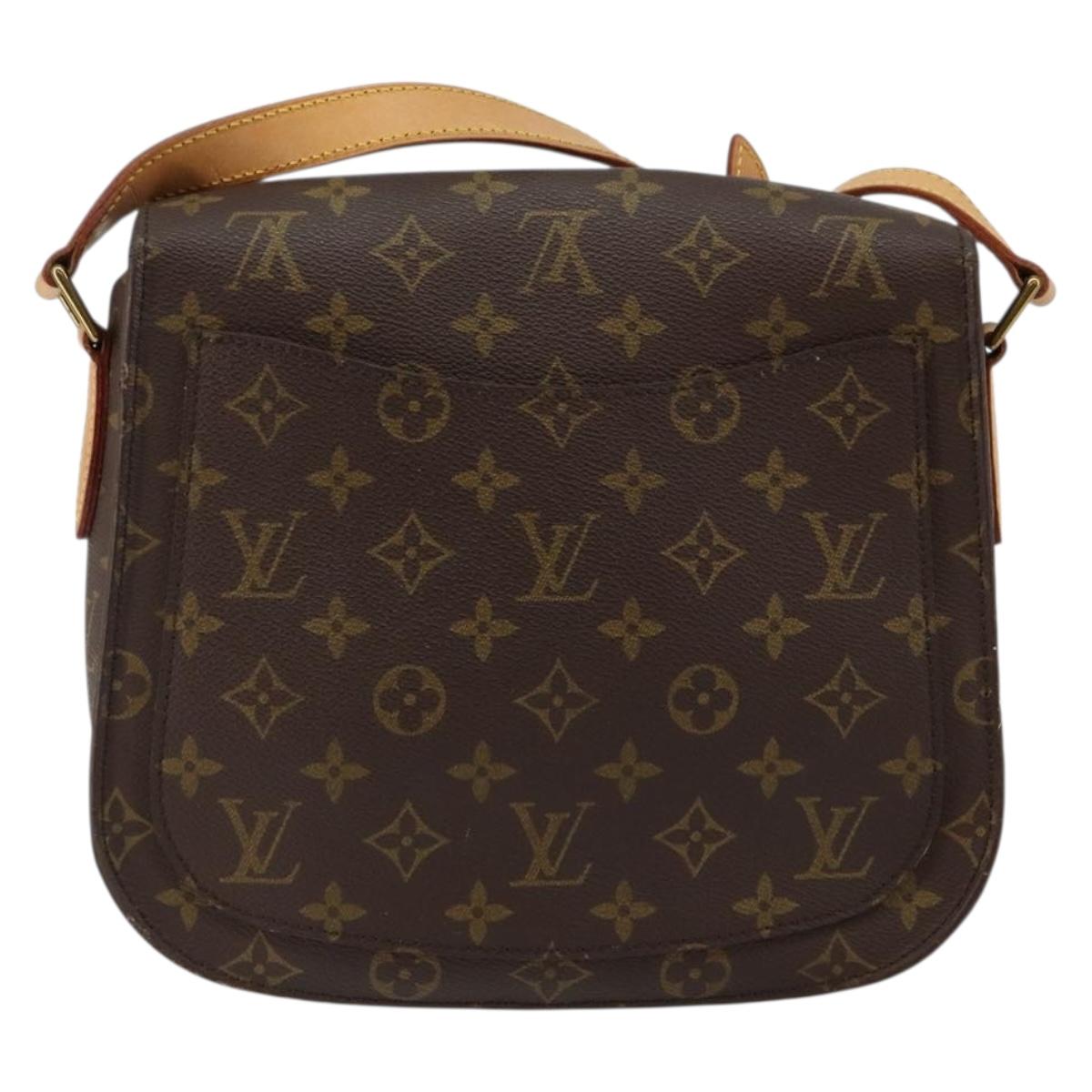 LOUIS VUITTON Monogram Saint Cloud GM Shoulder Bag M51242 LV Auth 146497