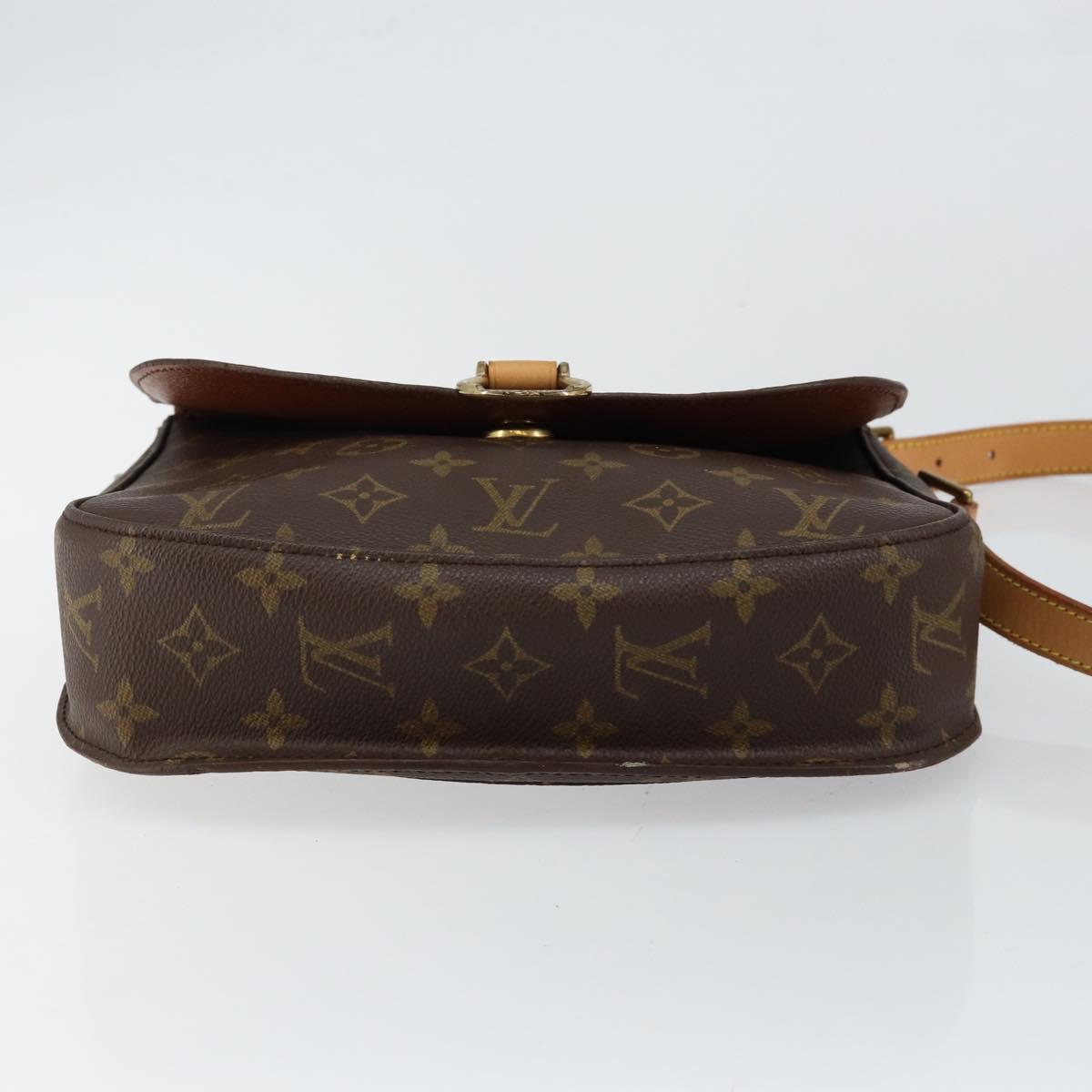 LOUIS VUITTON Monogram Saint Cloud GM Shoulder Bag M51242 LV Auth 146497