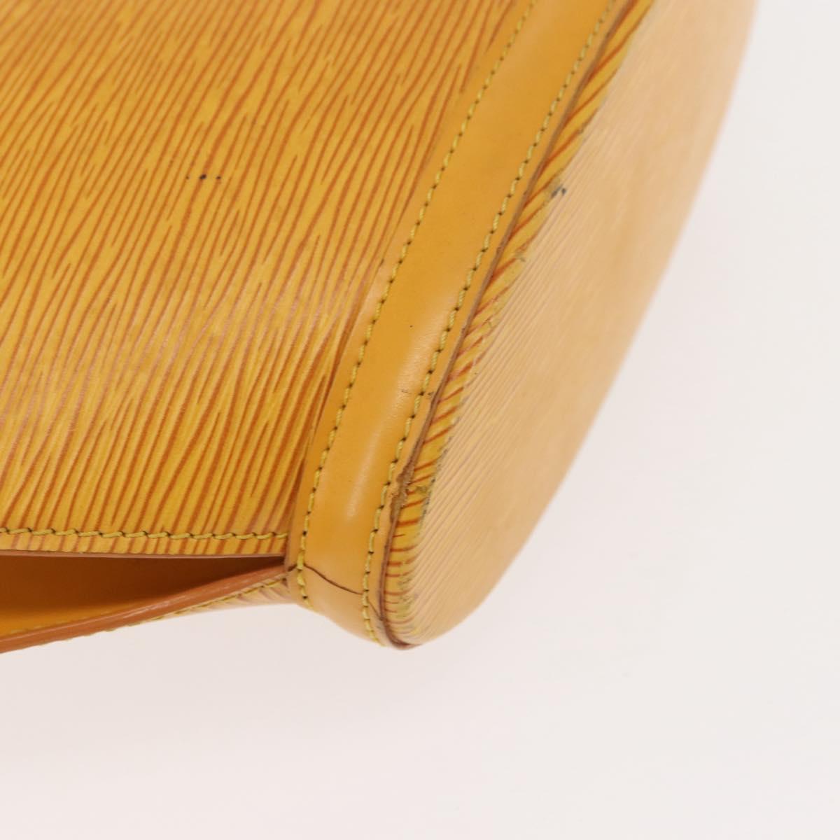 LOUIS VUITTON Epi Saint Jacques Hand Bag Yellow M52279 LV Auth 146502