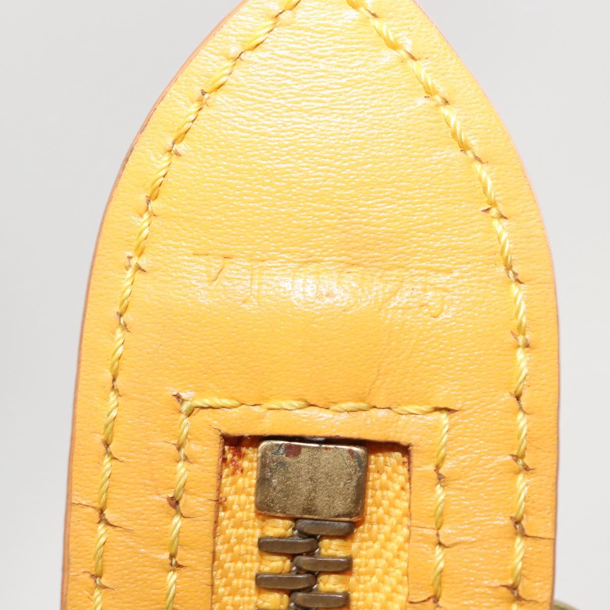 LOUIS VUITTON Epi Saint Jacques Hand Bag Yellow M52279 LV Auth 146502