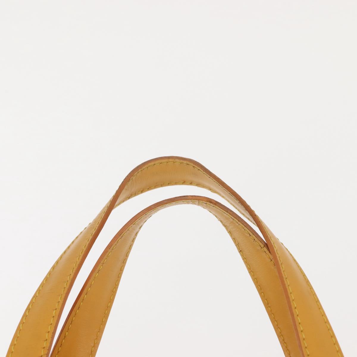 LOUIS VUITTON Epi Saint Jacques Hand Bag Yellow M52279 LV Auth 146502