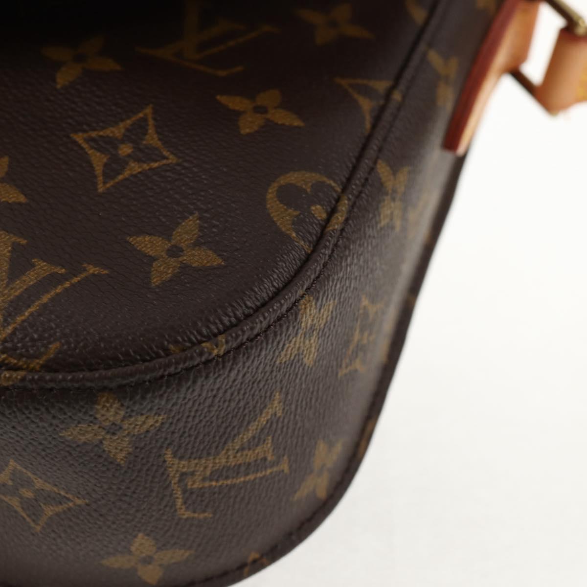 LOUIS VUITTON Monogram Saint Cloud GM Shoulder Bag M51242 LV Auth 146508V