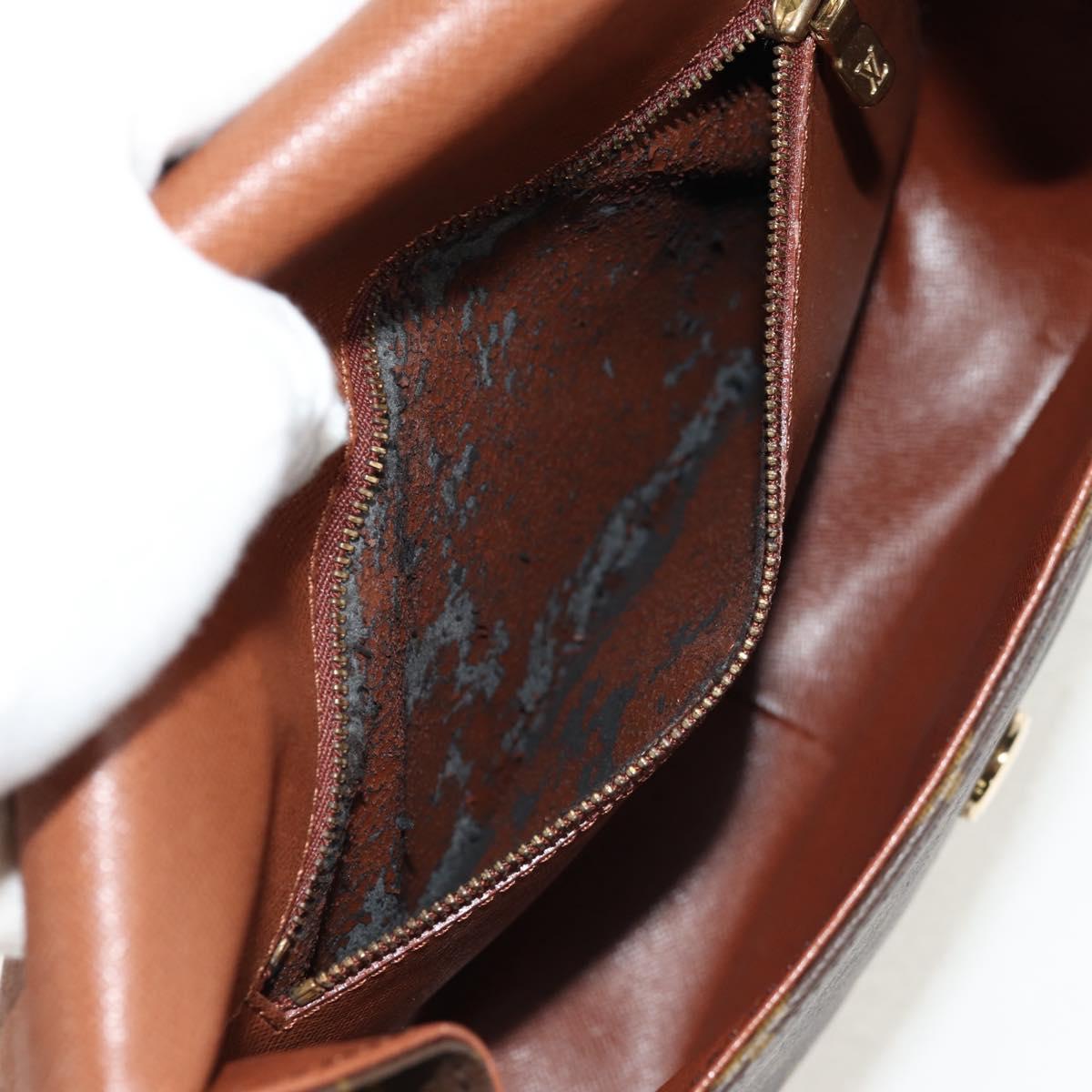 LOUIS VUITTON Monogram Saint Cloud GM Shoulder Bag M51242 LV Auth 146508V