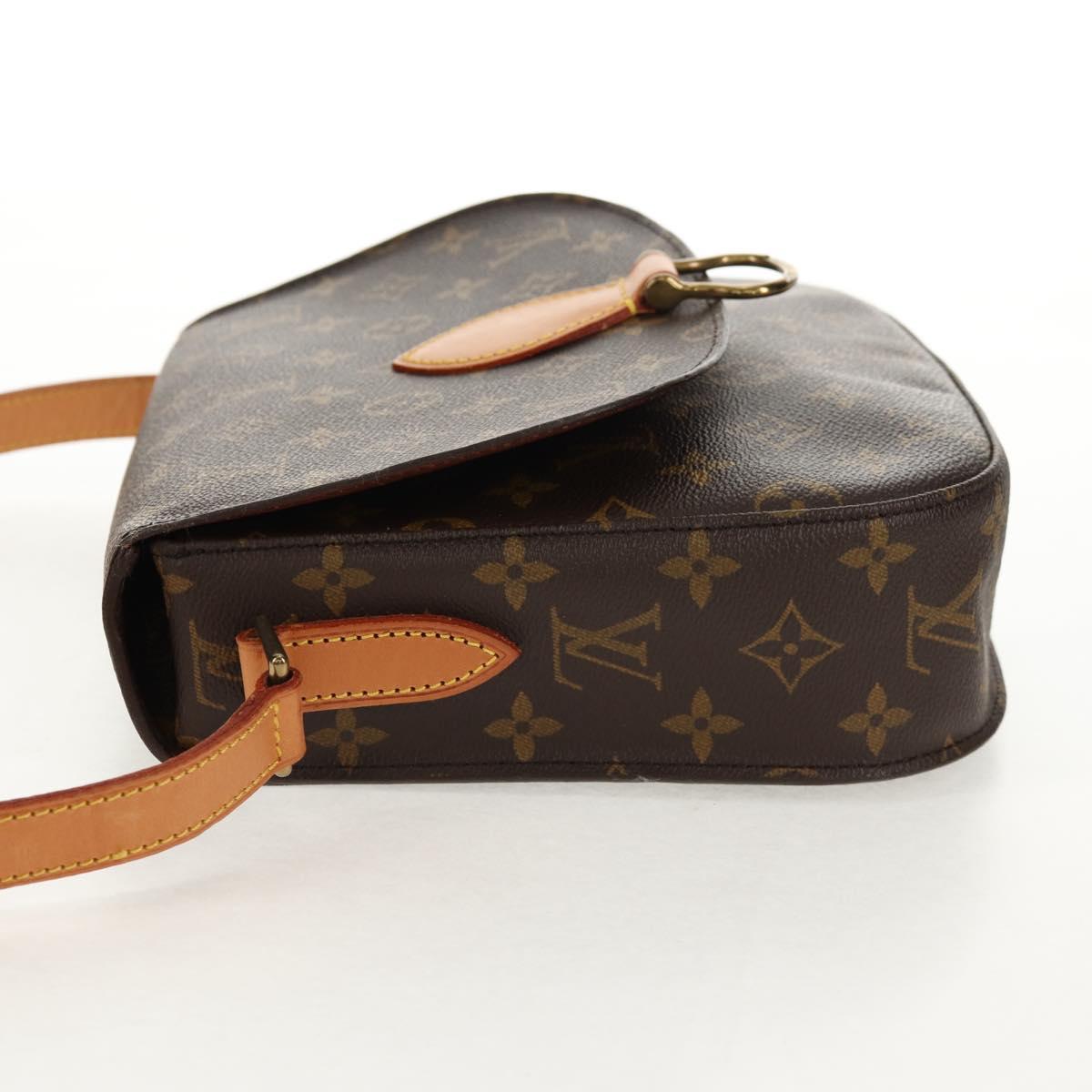 LOUIS VUITTON Monogram Saint Cloud GM Shoulder Bag M51242 LV Auth 146508V