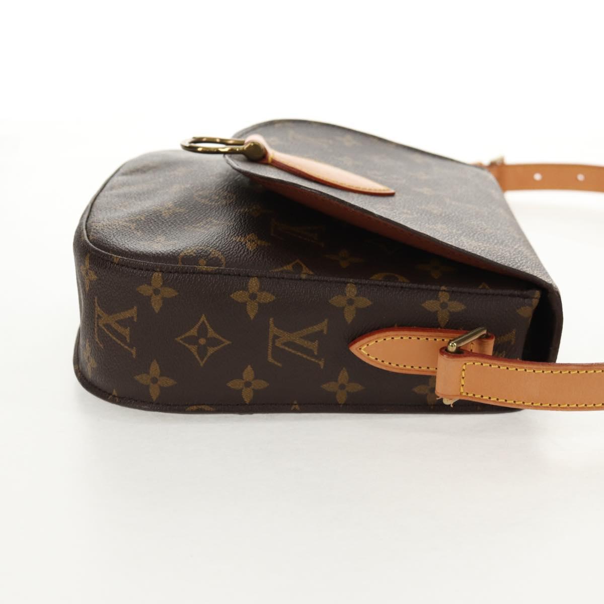 LOUIS VUITTON Monogram Saint Cloud GM Shoulder Bag M51242 LV Auth 146508V