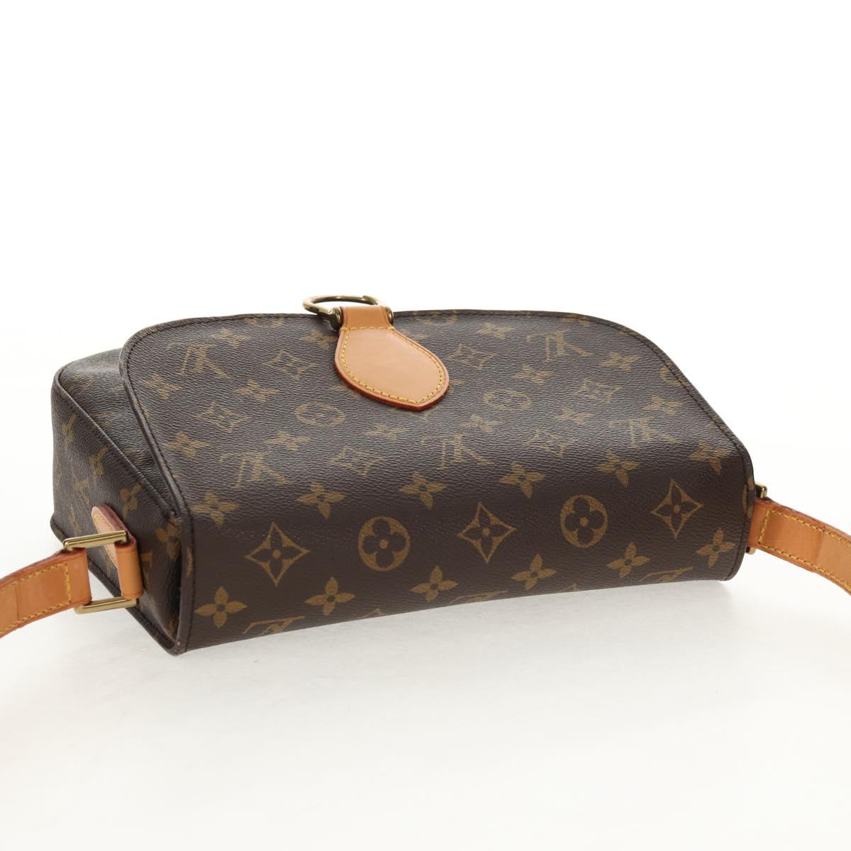LOUIS VUITTON Monogram Saint Cloud GM Shoulder Bag M51242 LV Auth 146508V