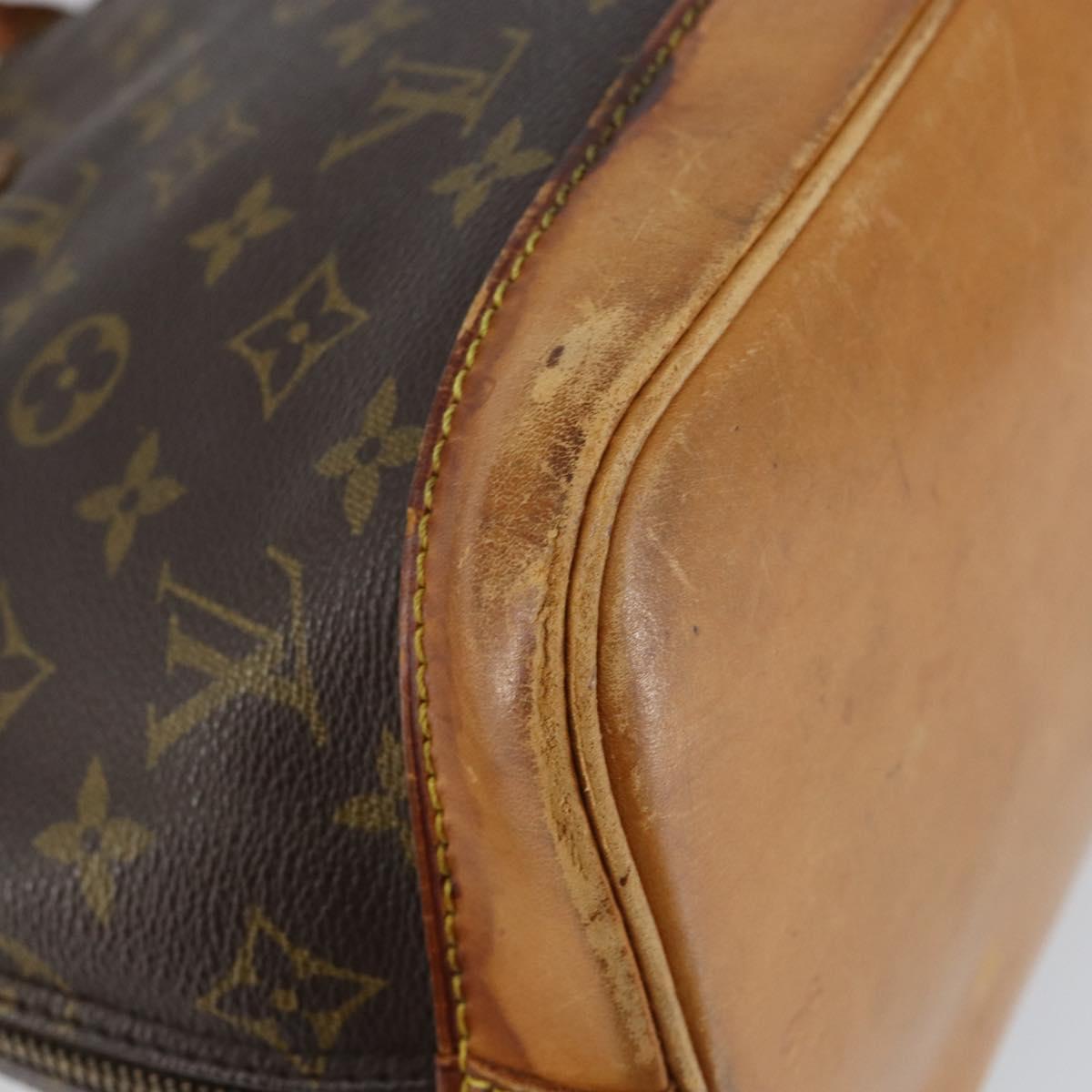 LOUIS VUITTON Monogram Alma Hand Bag M51130 LV Auth 146509