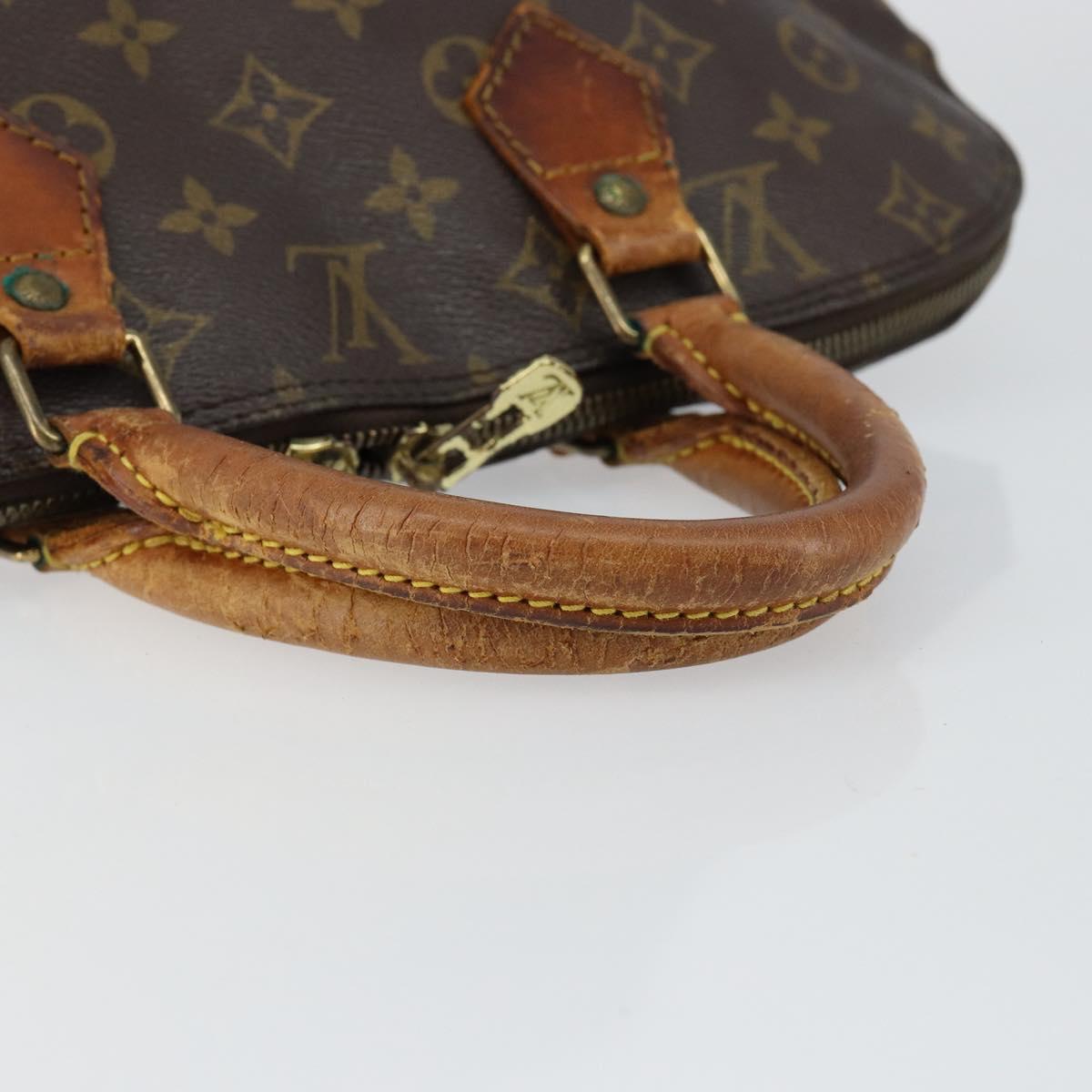 LOUIS VUITTON Monogram Alma Hand Bag M51130 LV Auth 146509