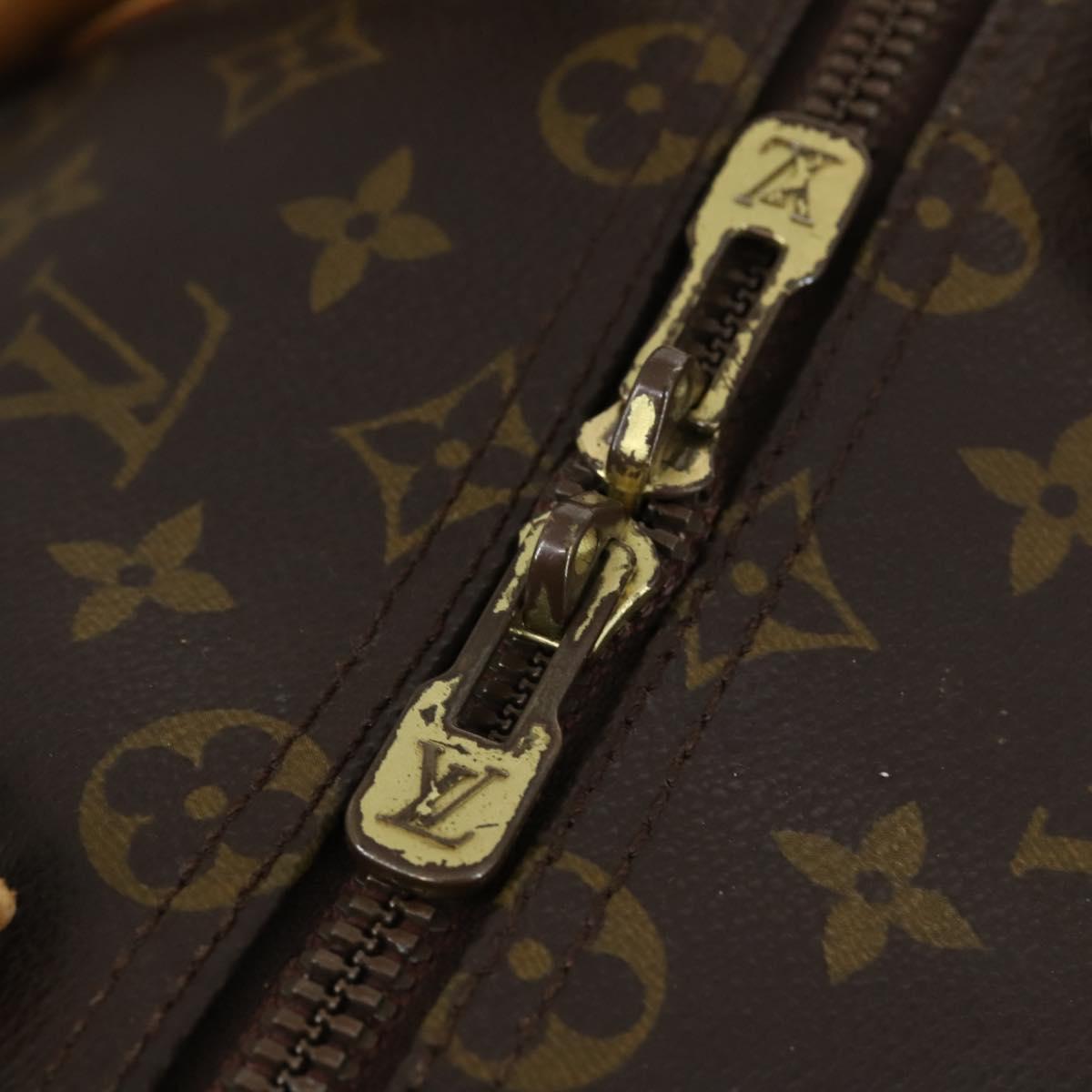 LOUIS VUITTON Monogram Keepall Bandouliere 55 Boston Bag M41414 LV Auth 146512