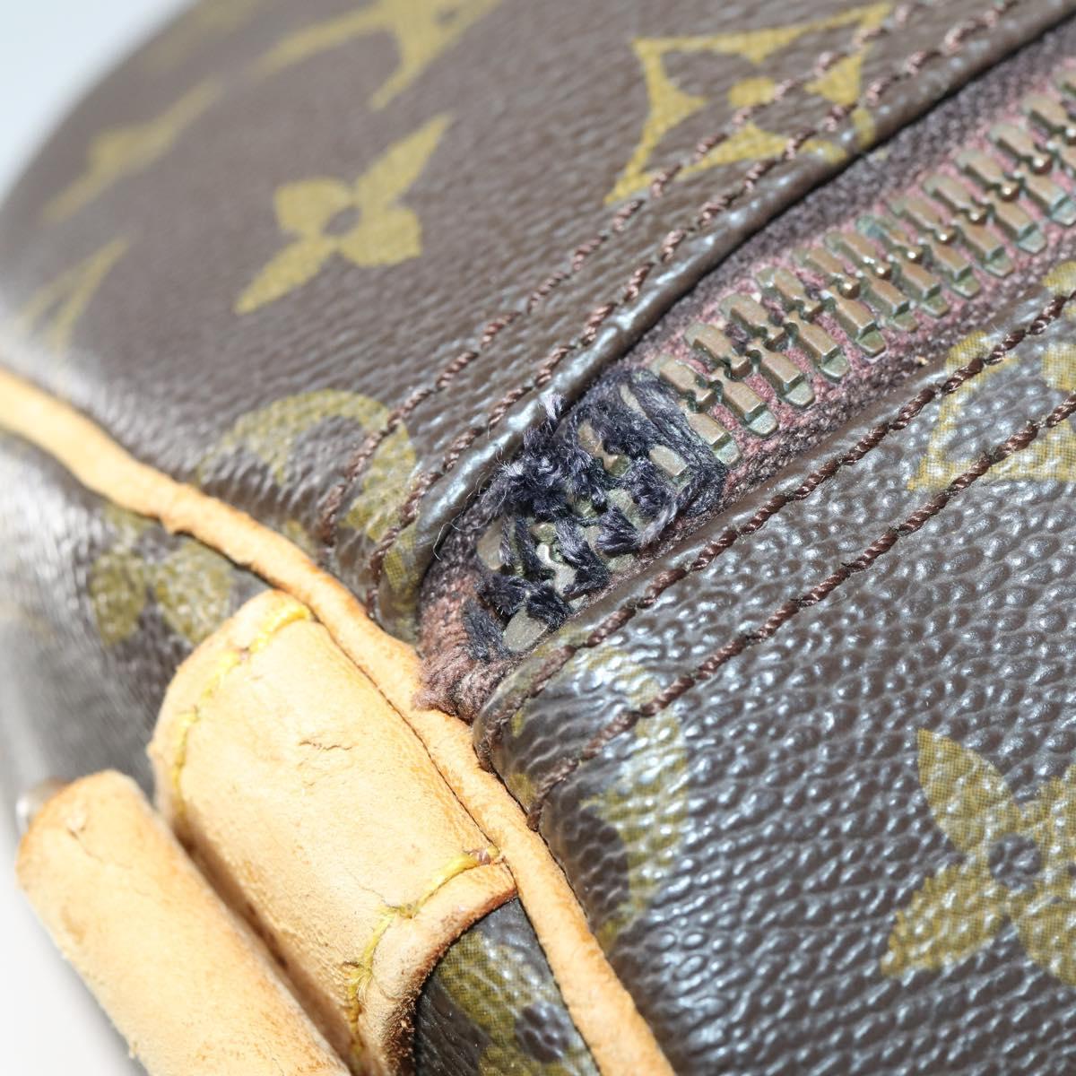 LOUIS VUITTON Monogram Keepall Bandouliere 55 Boston Bag M41414 LV Auth 146512