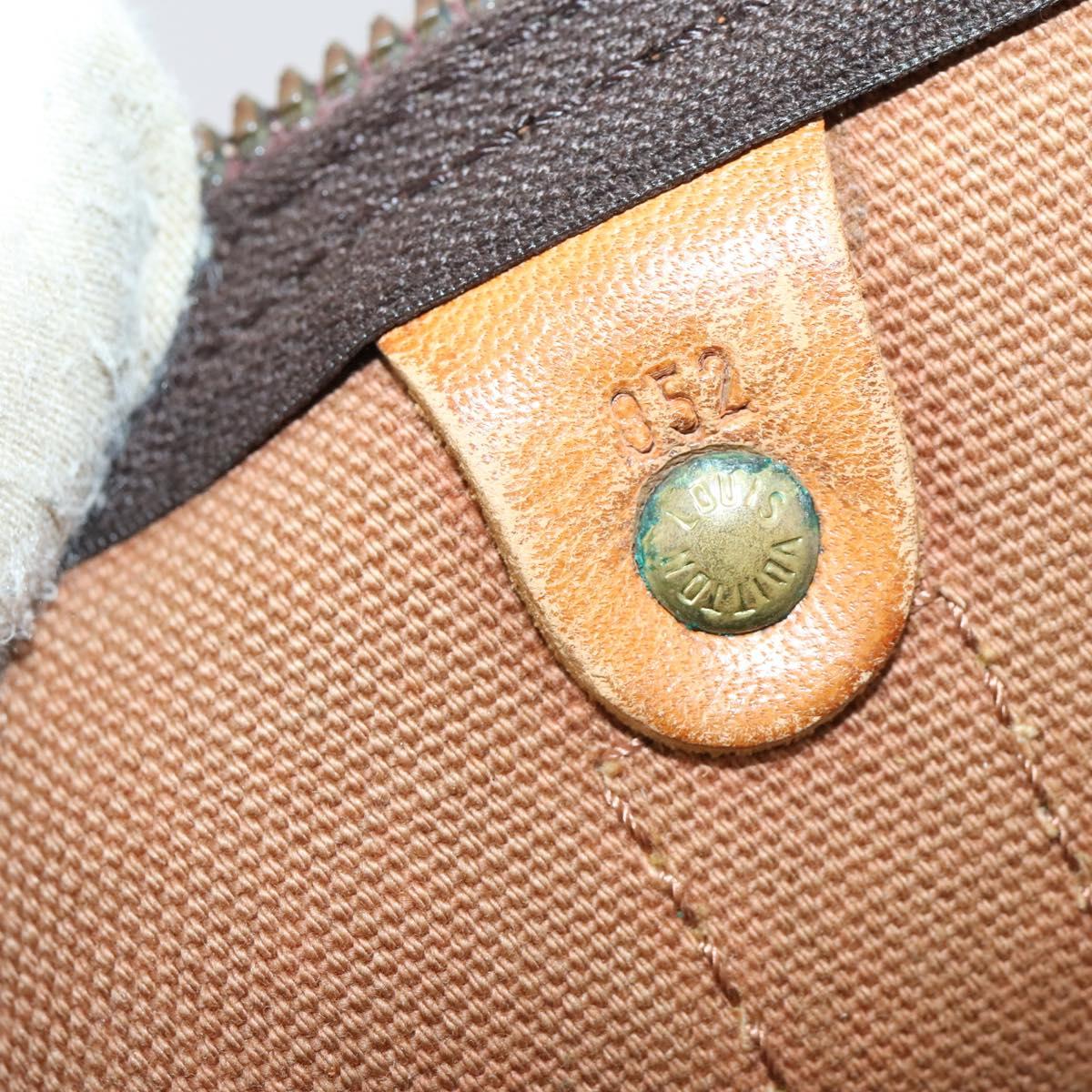 LOUIS VUITTON Monogram Keepall Bandouliere 55 Boston Bag M41414 LV Auth 146512