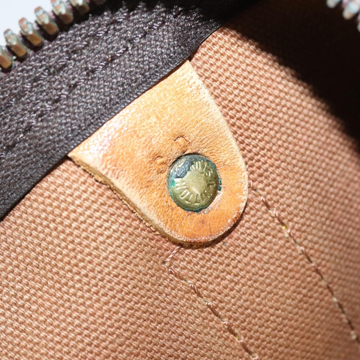 LOUIS VUITTON Monogram Keepall Bandouliere 55 Boston Bag M41414 LV Auth 146512