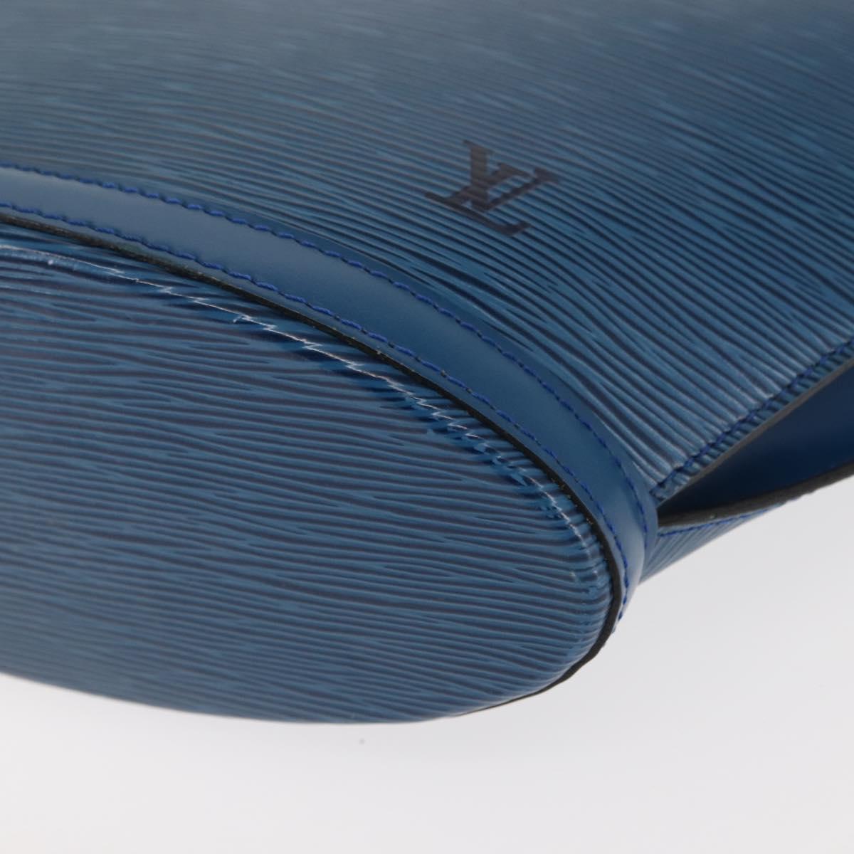 LOUIS VUITTON Epi Saint Jacques Shoulder Bag Blue M52275 LV Auth 146514