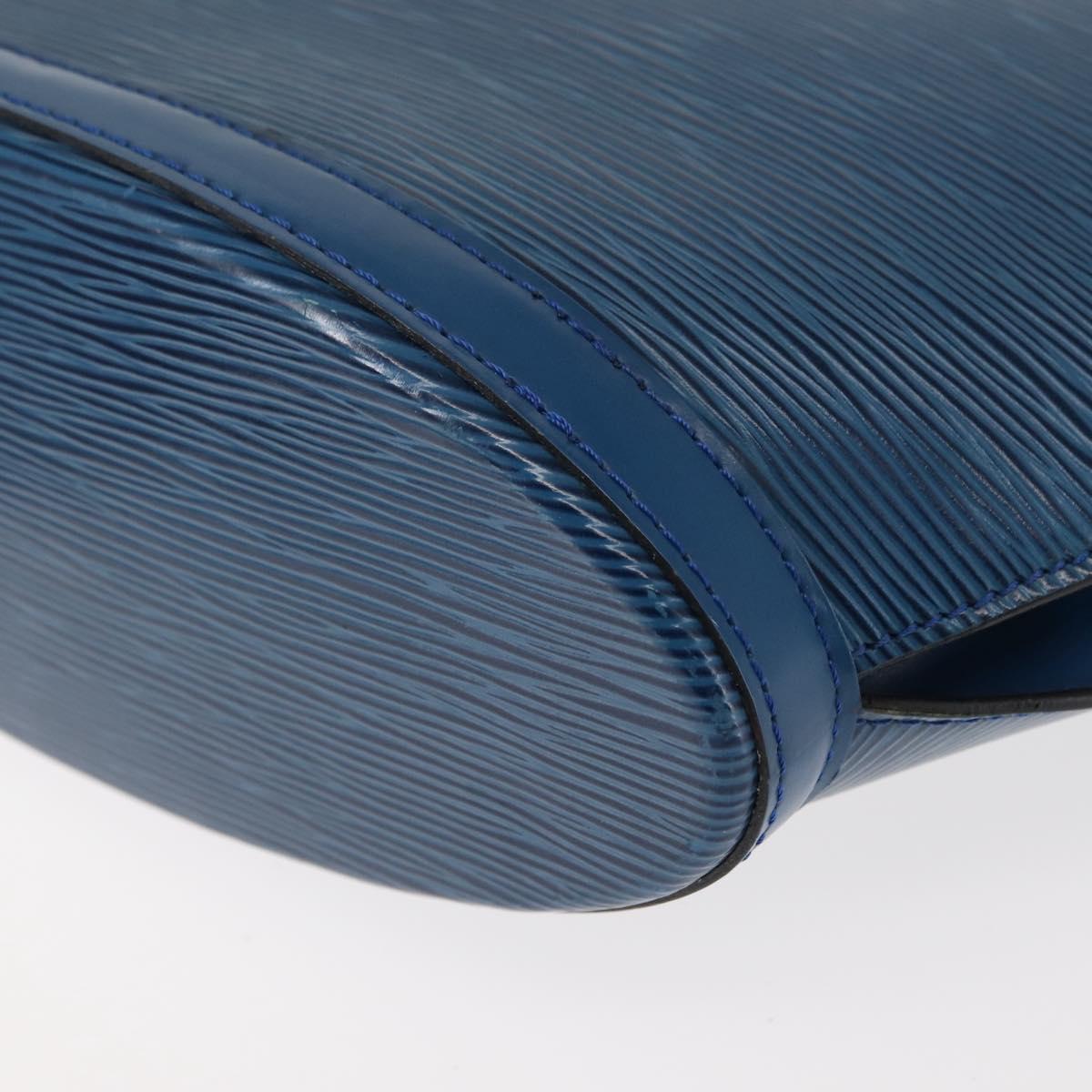 LOUIS VUITTON Epi Saint Jacques Shoulder Bag Blue M52275 LV Auth 146514