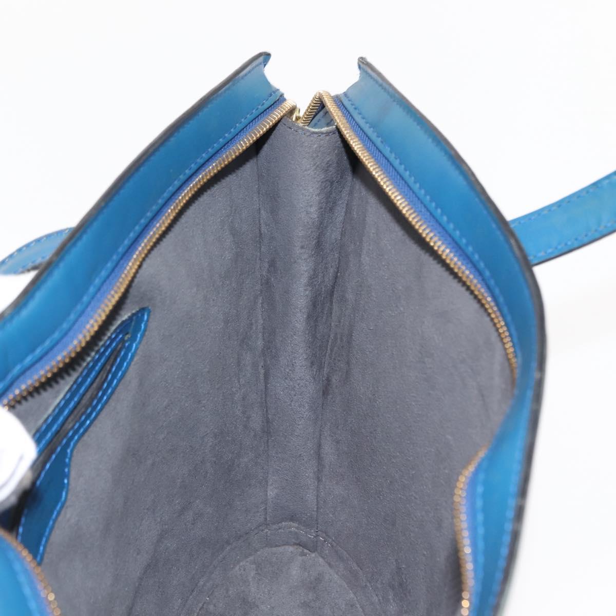 LOUIS VUITTON Epi Saint Jacques Shoulder Bag Blue M52275 LV Auth 146514