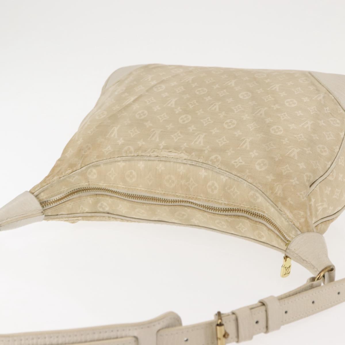 LOUIS VUITTON Monogram Mini Lin Boulogne 30 Bag Dunne M95317 Auth 146517