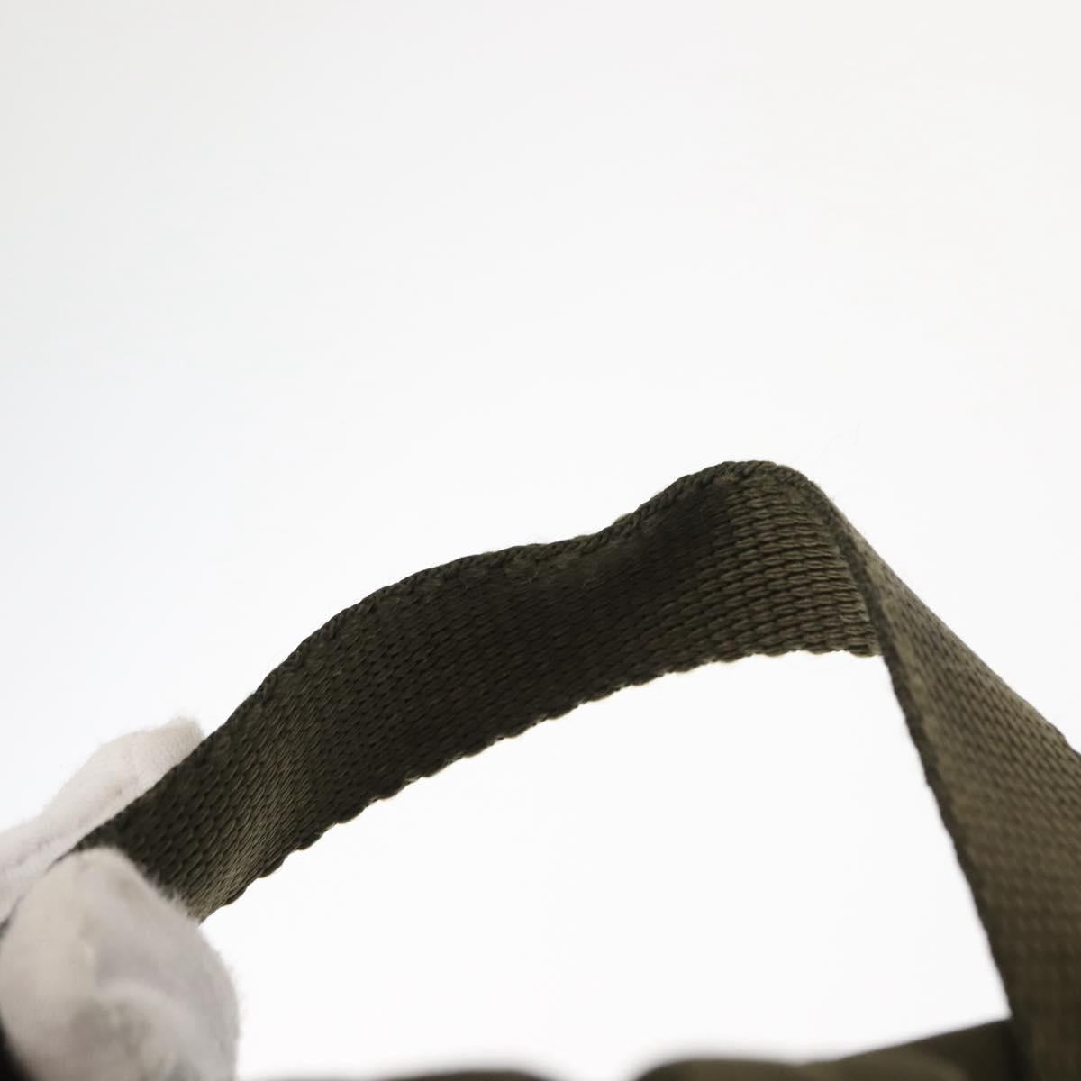 PRADA Backpack Nylon Khaki Auth 146518